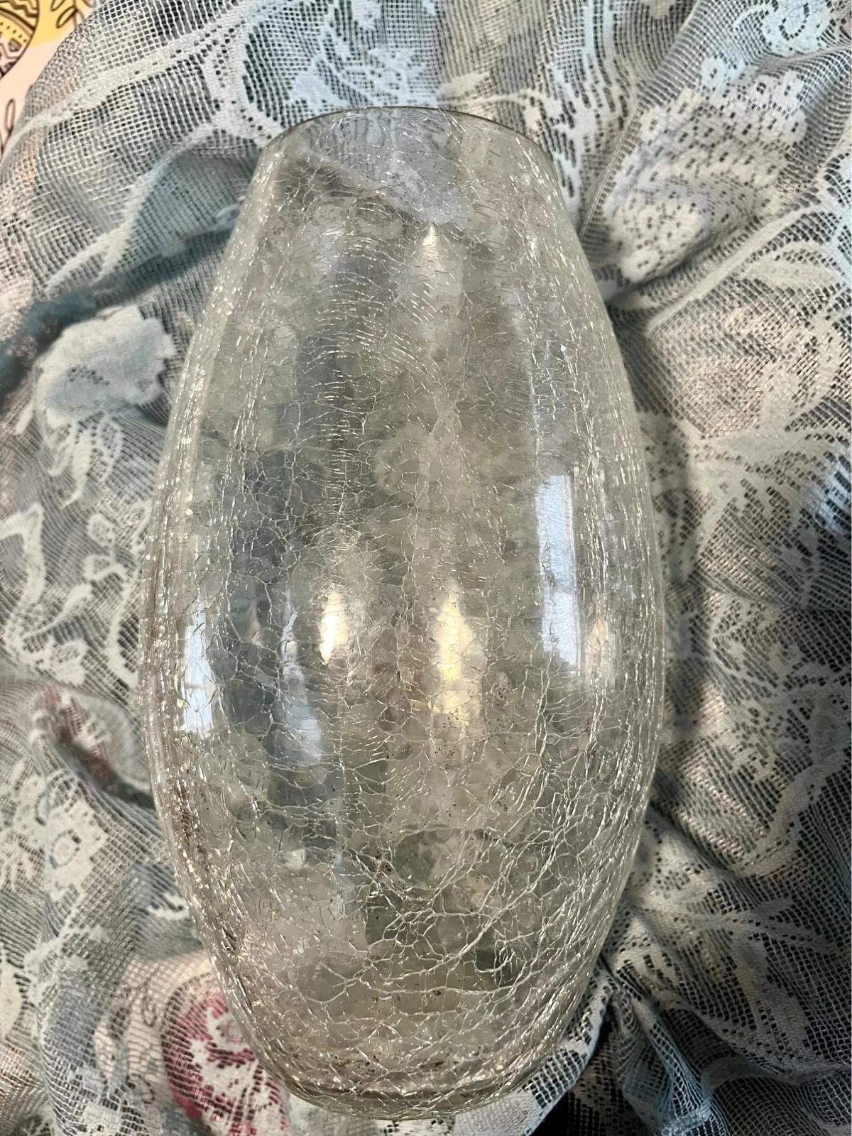 Jarrón cristal craquelado – Cristal 2