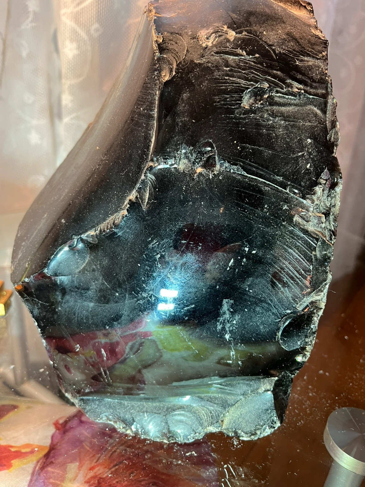 Obsidiana 7 kilos ( vidriagón)