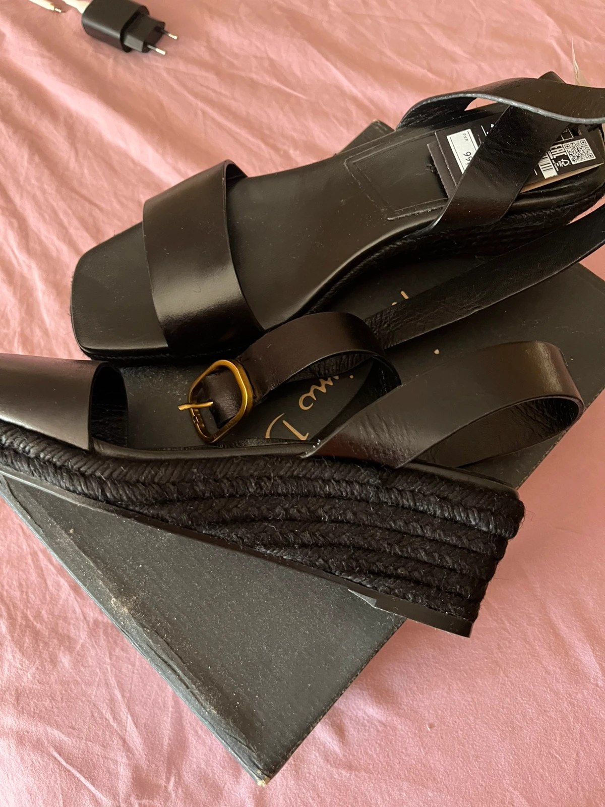 Sandalia cuña Massimo Dutti