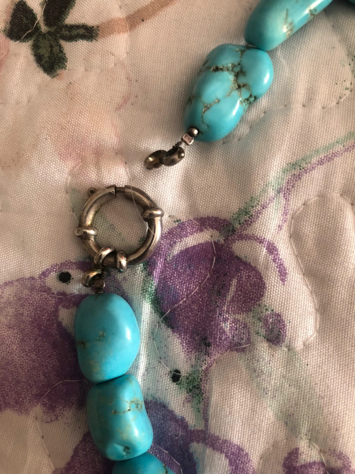 Collar turquesas auténticas – COLLAR 2