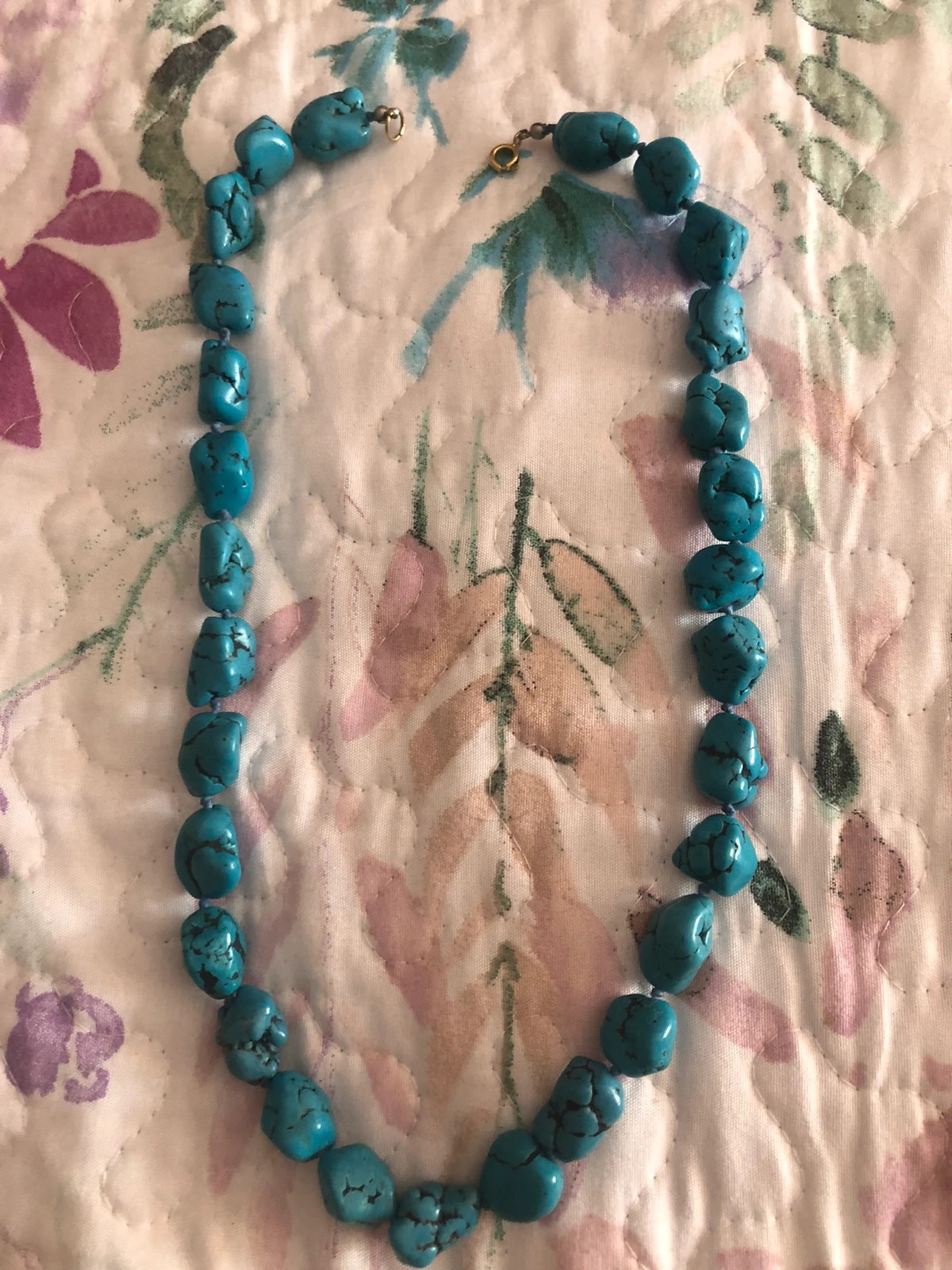Collar de turquesas auténticas – COLLAR 2
