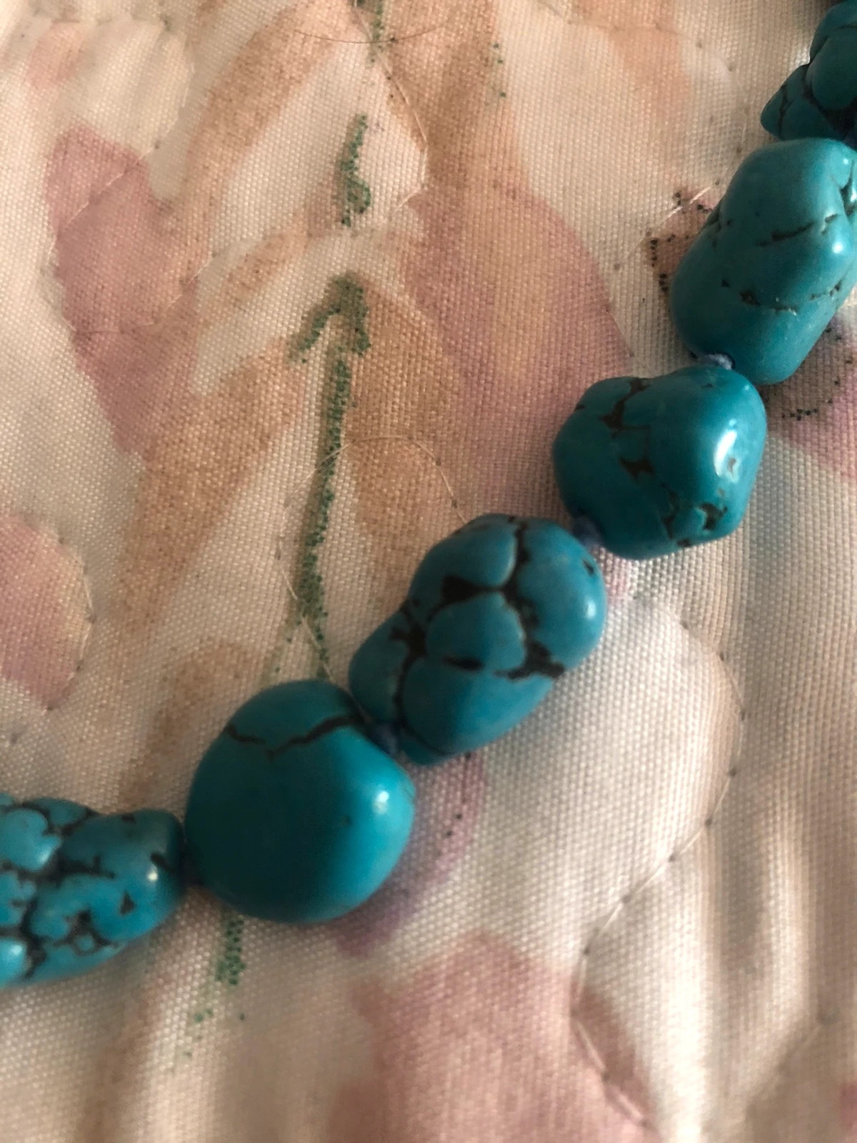 Collar de turquesas auténticas – COLLAR 3