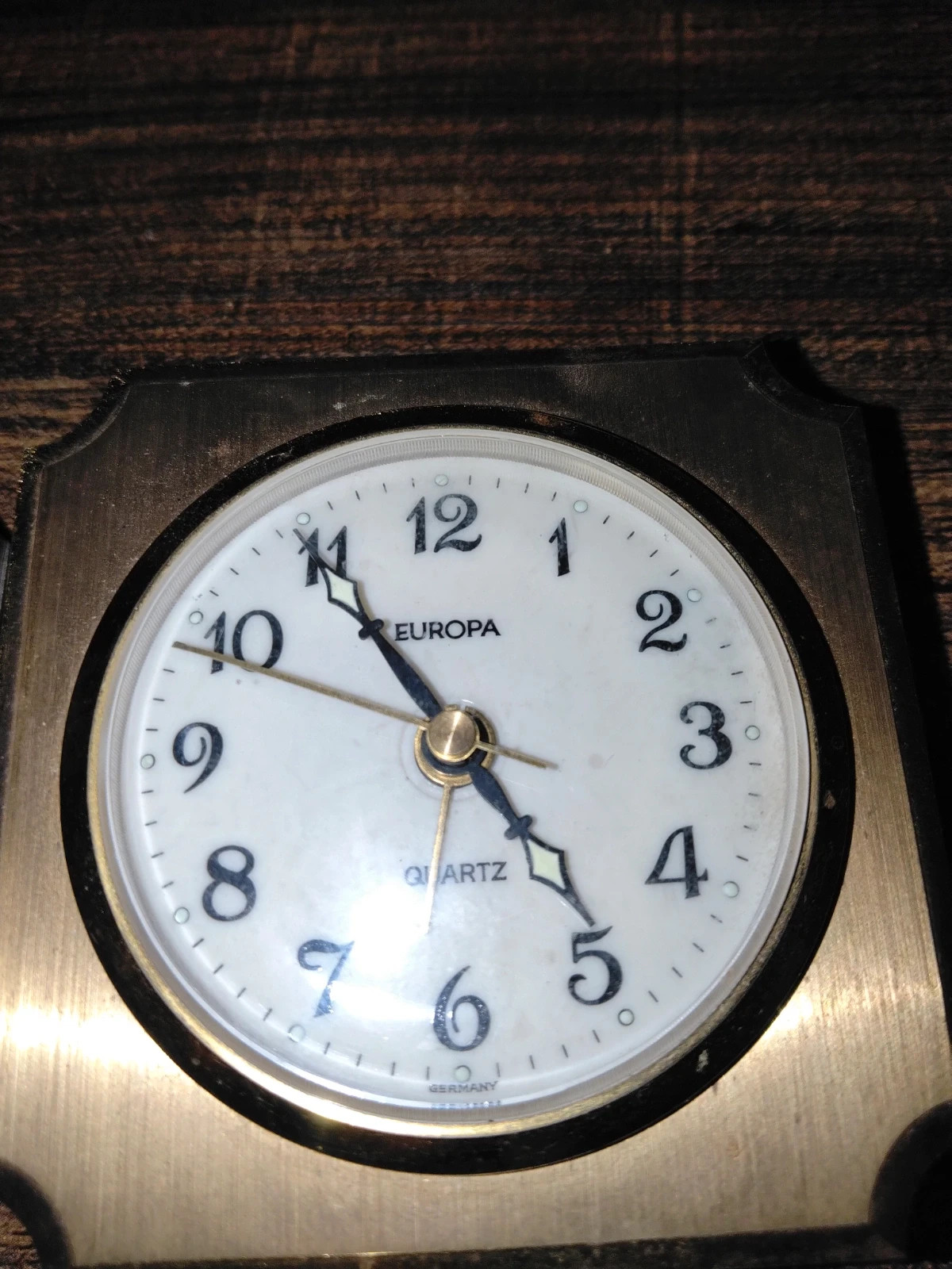 Lot 2 Réveils Anciens Vintage - JAZ Mécanique Chromé & Europa Quartz Allemagne – EUROPA 3