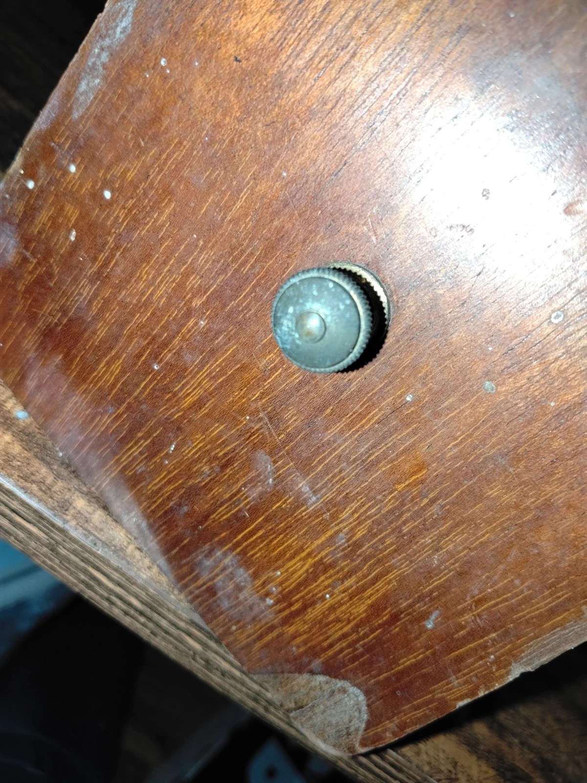 Ancien Rhéostat de Laboratoire en Bois et Cuivre / Objet Scientifique Antique Vintage 5