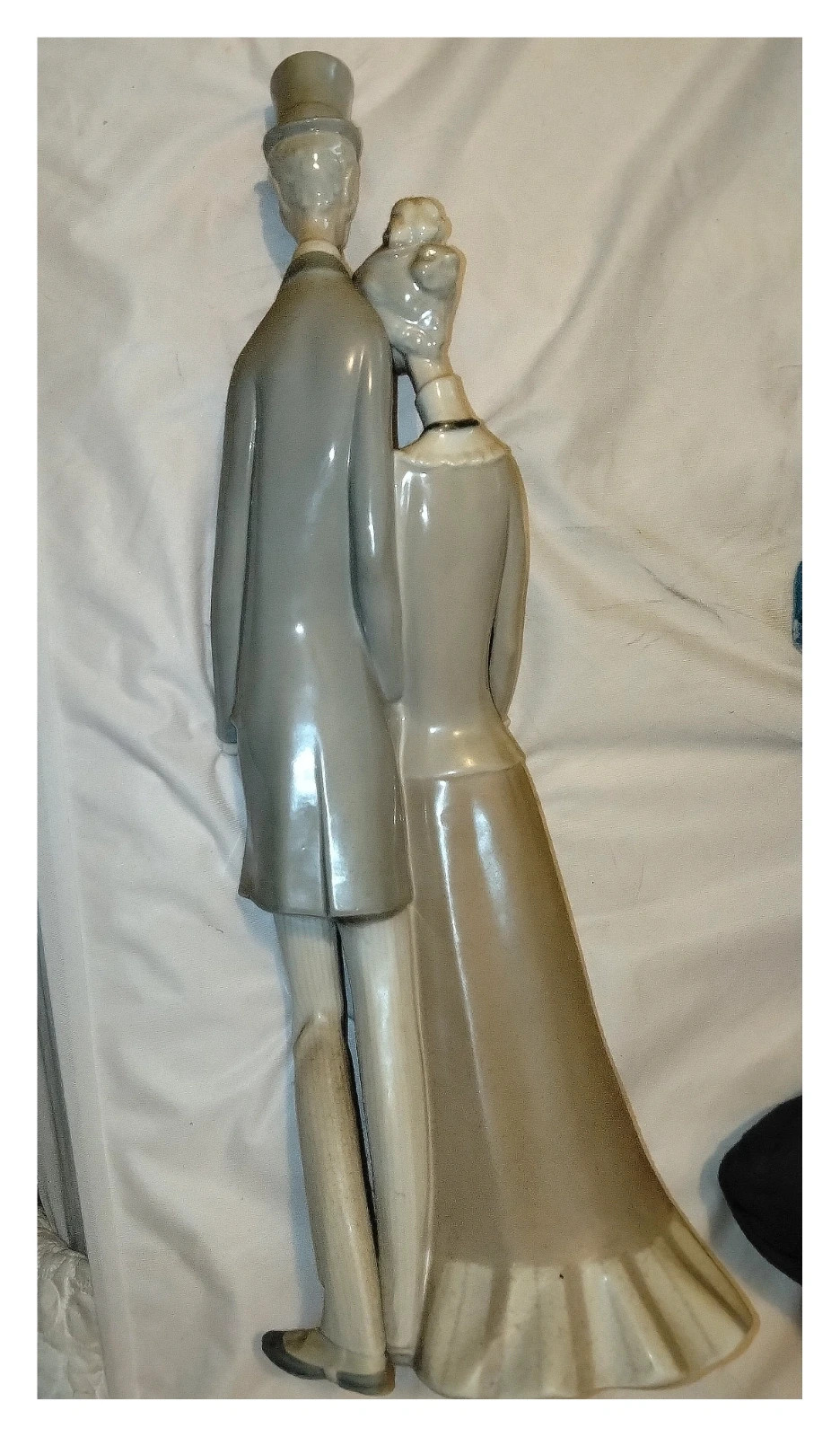 Grande Figurine Porcelaine Lladró 1033 "Old Folks" 49cm – Lladró 2