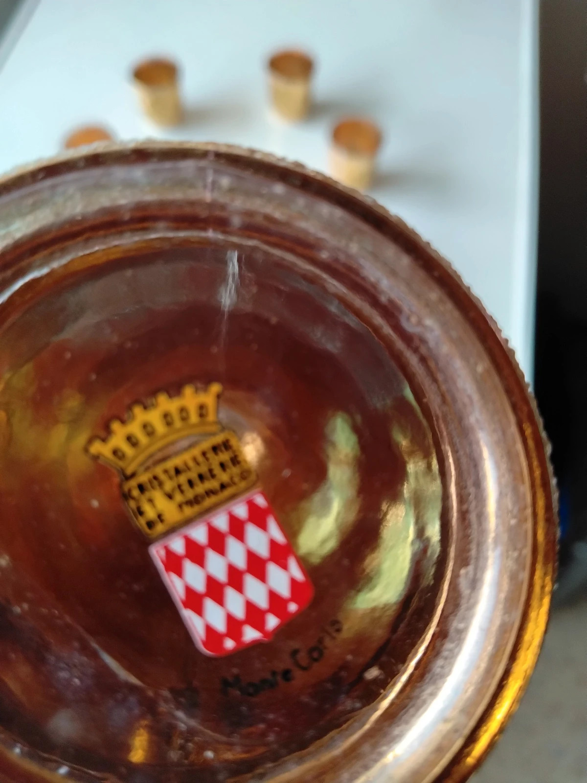 Service à liqueur vintage doré complet – Cristallerie & Verrerie de Monaco Monte-Carlo – Monte Carlo 4
