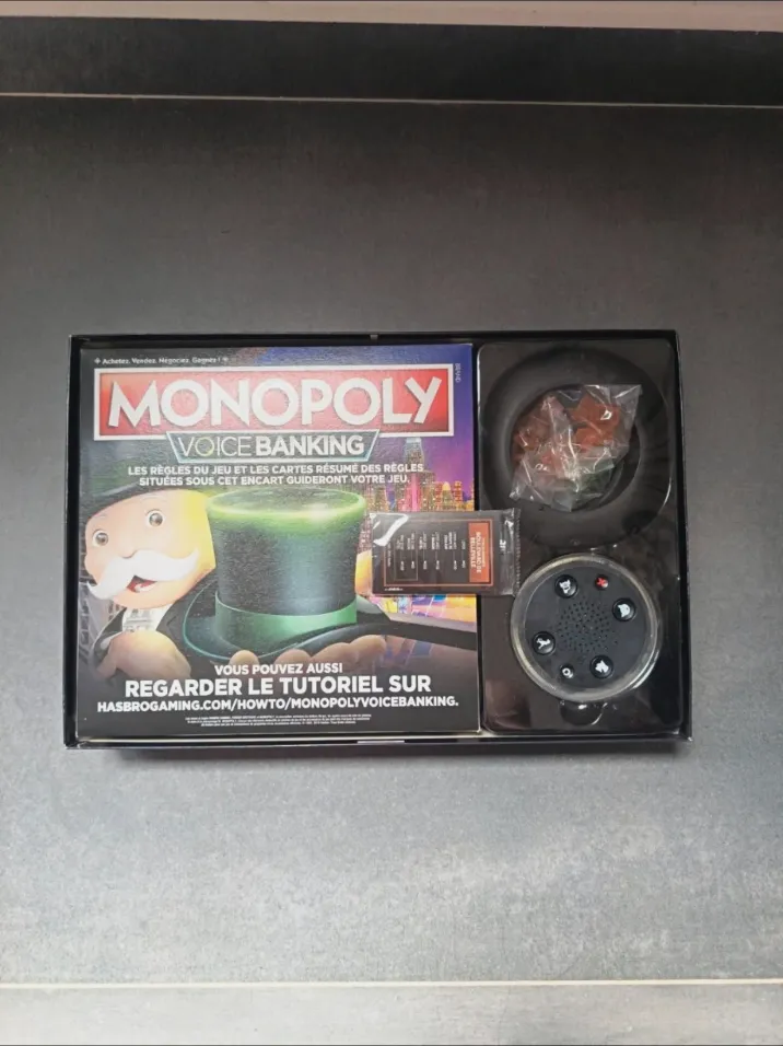 Monopoly voice banking  – Hasbro Gaming – taille 6 ans 2