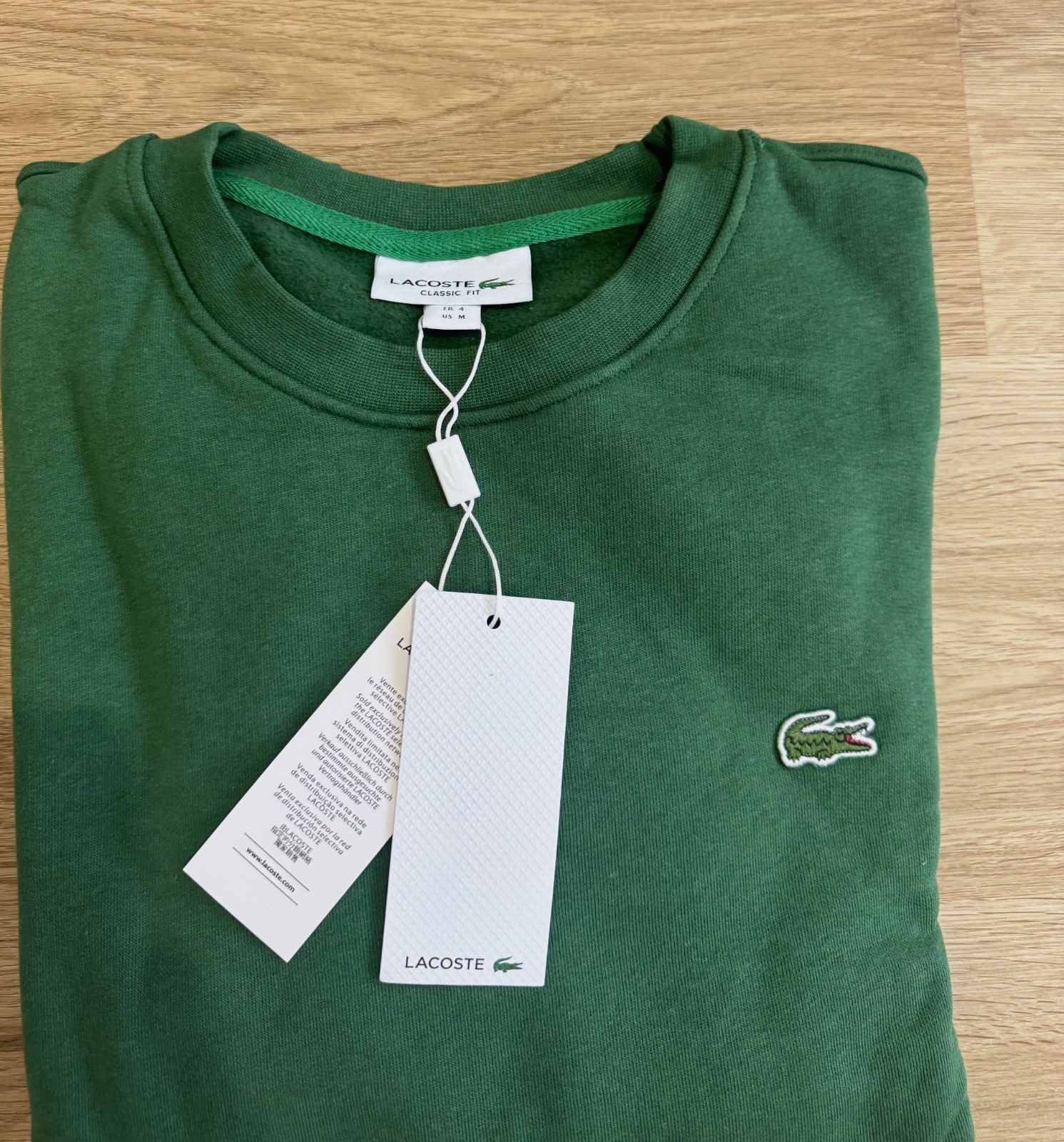 Sudadera Lacoste verde – Lacoste – taille M 2