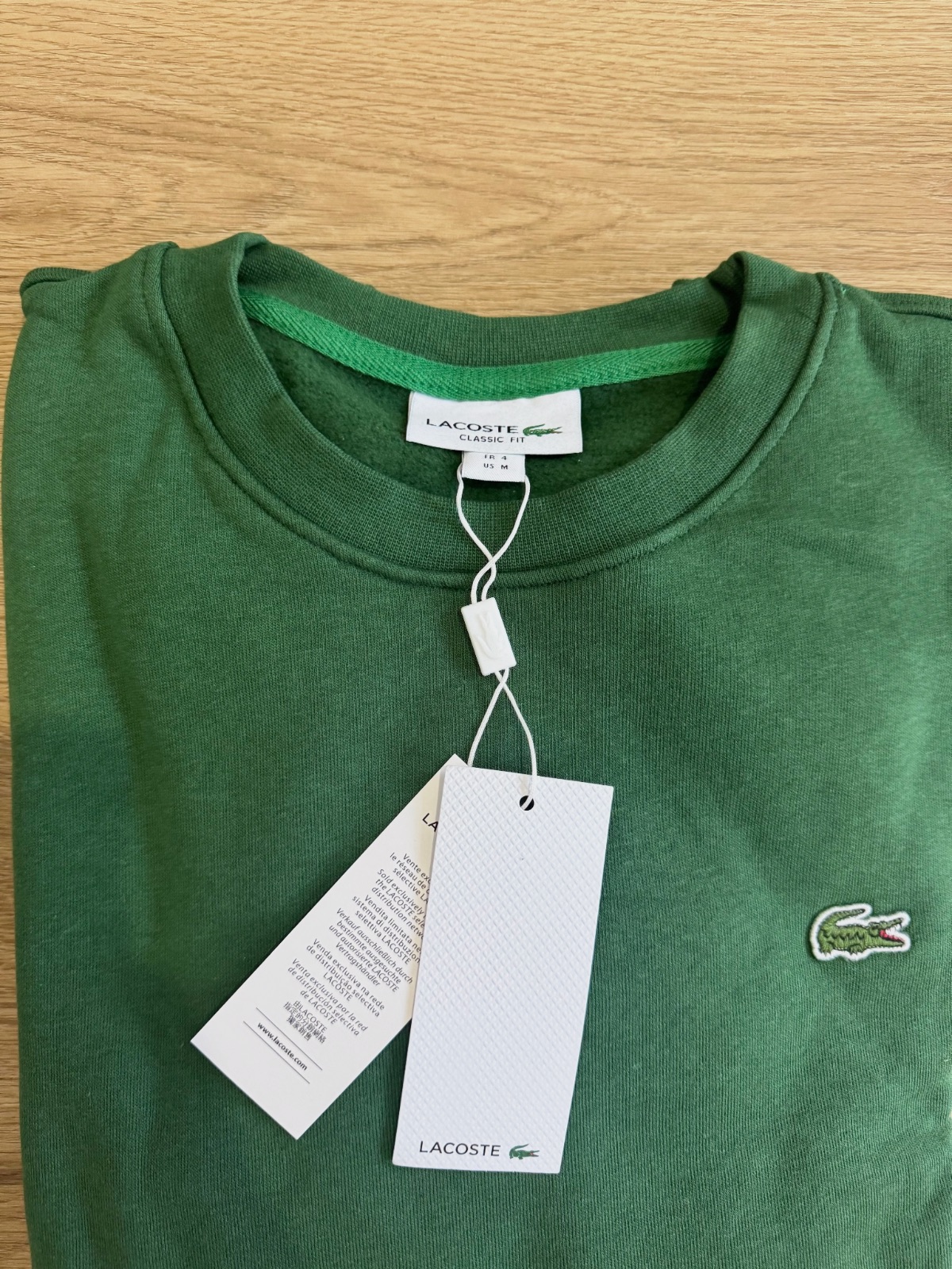 Sudadera Lacoste verde – Lacoste – taille M 3