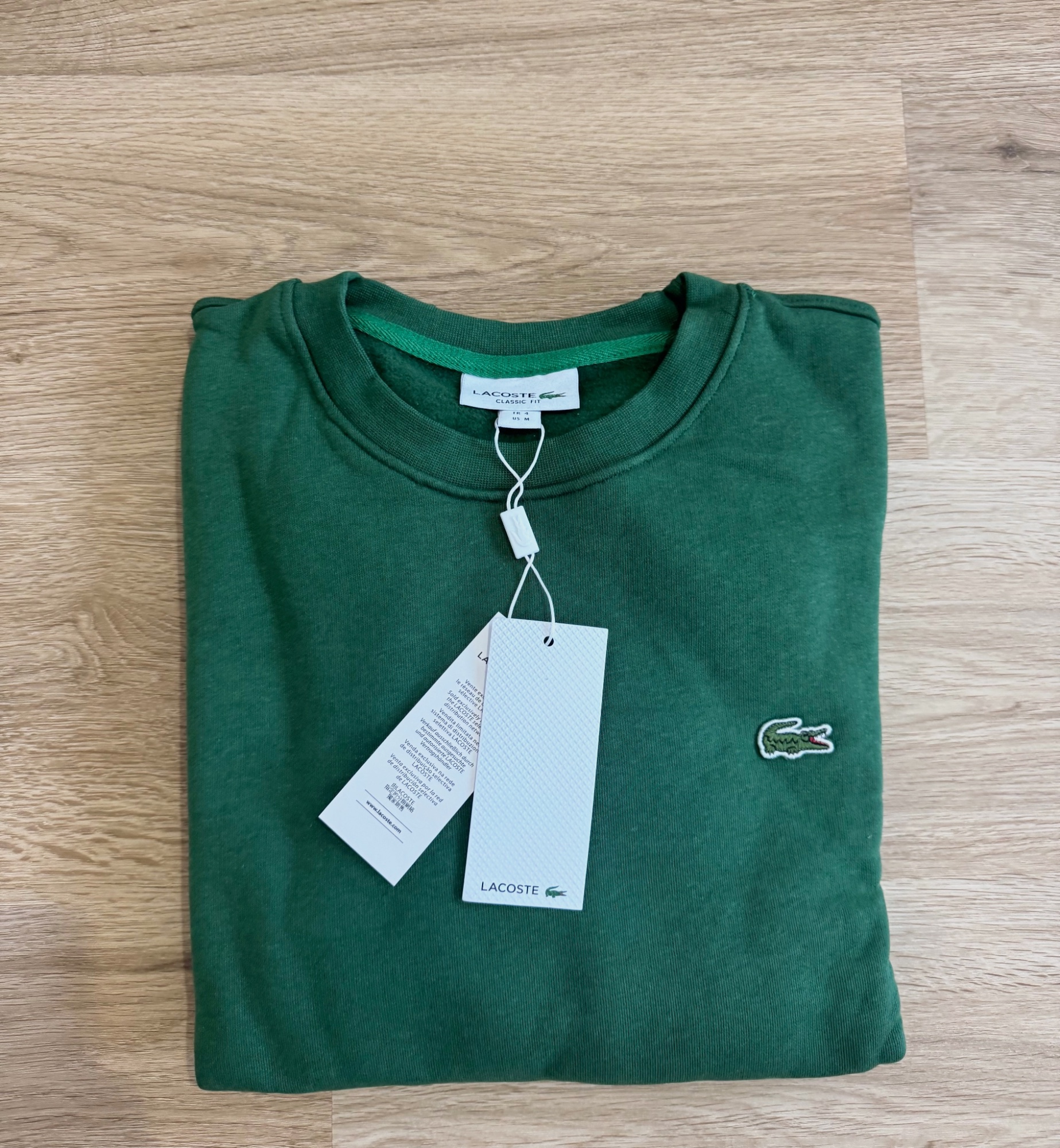 Sudadera Lacoste verde