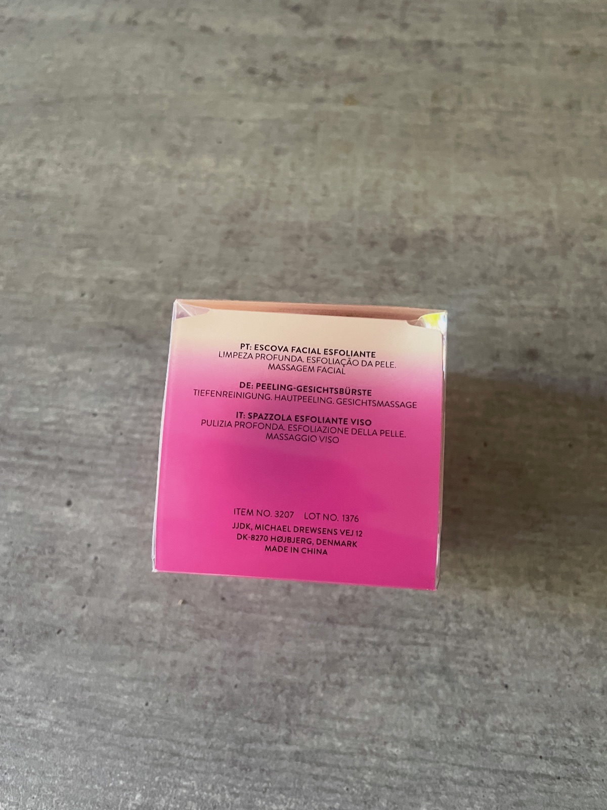 Brosse nettoyante exfoliante visage en silicone neuve – JJDK 2