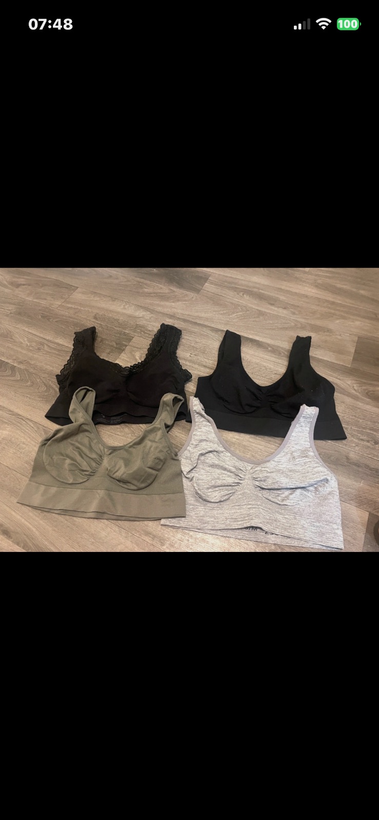 Lot de 4 brassières taille S/M – Autre – taille S 3