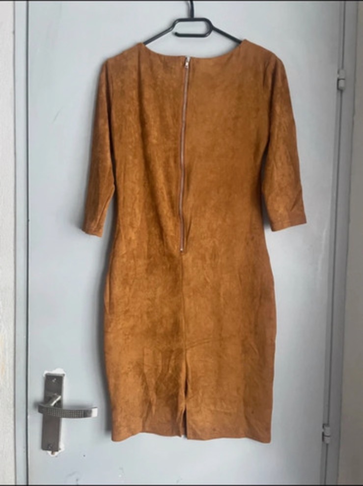 Robe camel effet suédine Noémie & Co taille M – Autre 2