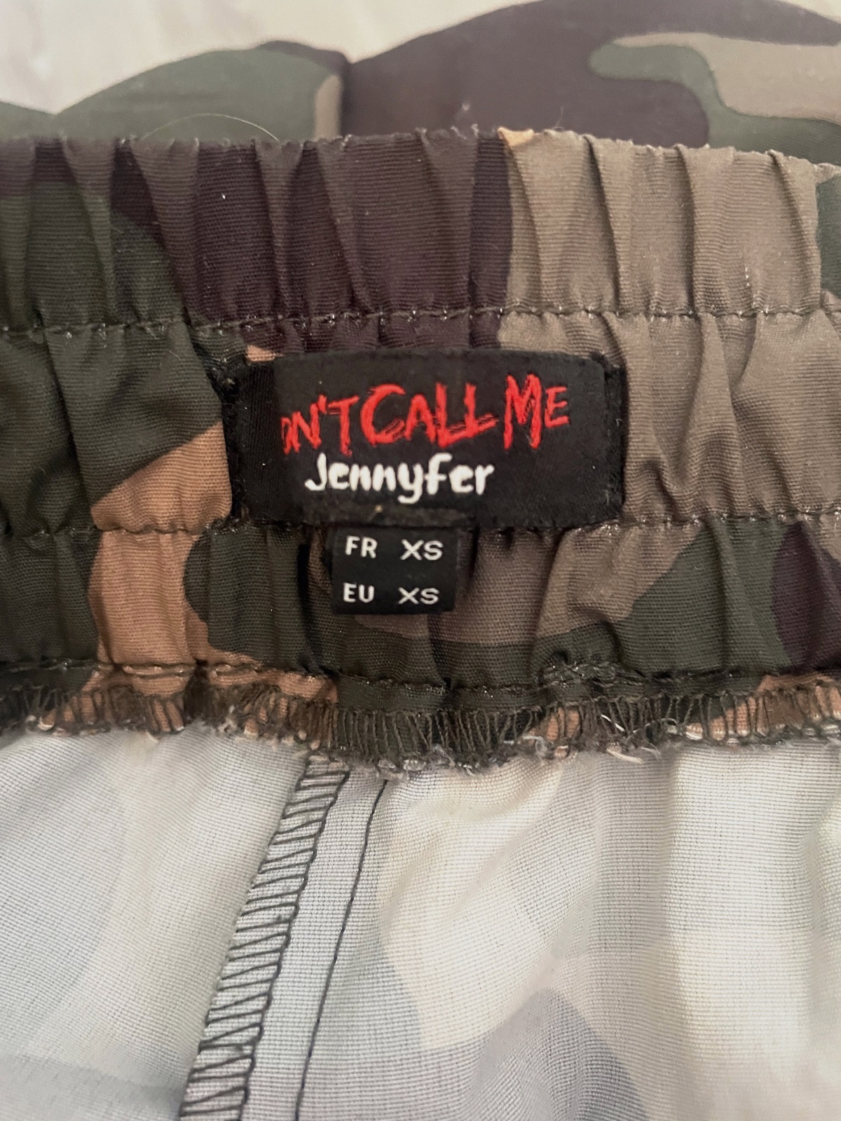 Pantalon cargo camouflage Jennyfer taille XS – Jennyfer – taille Taille unique 3