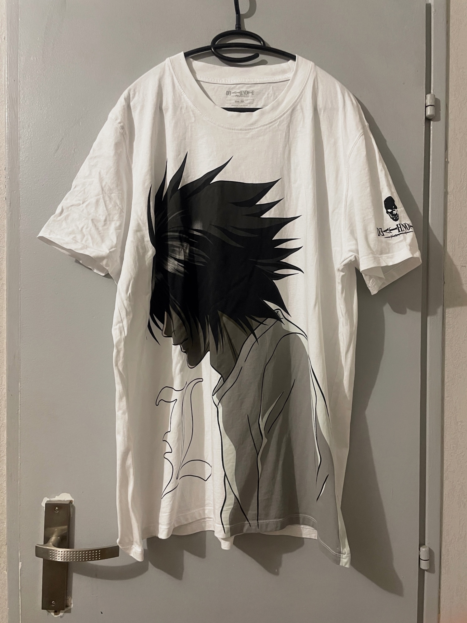 T-shirt manga Death Note blanc homme XXL Difuzed