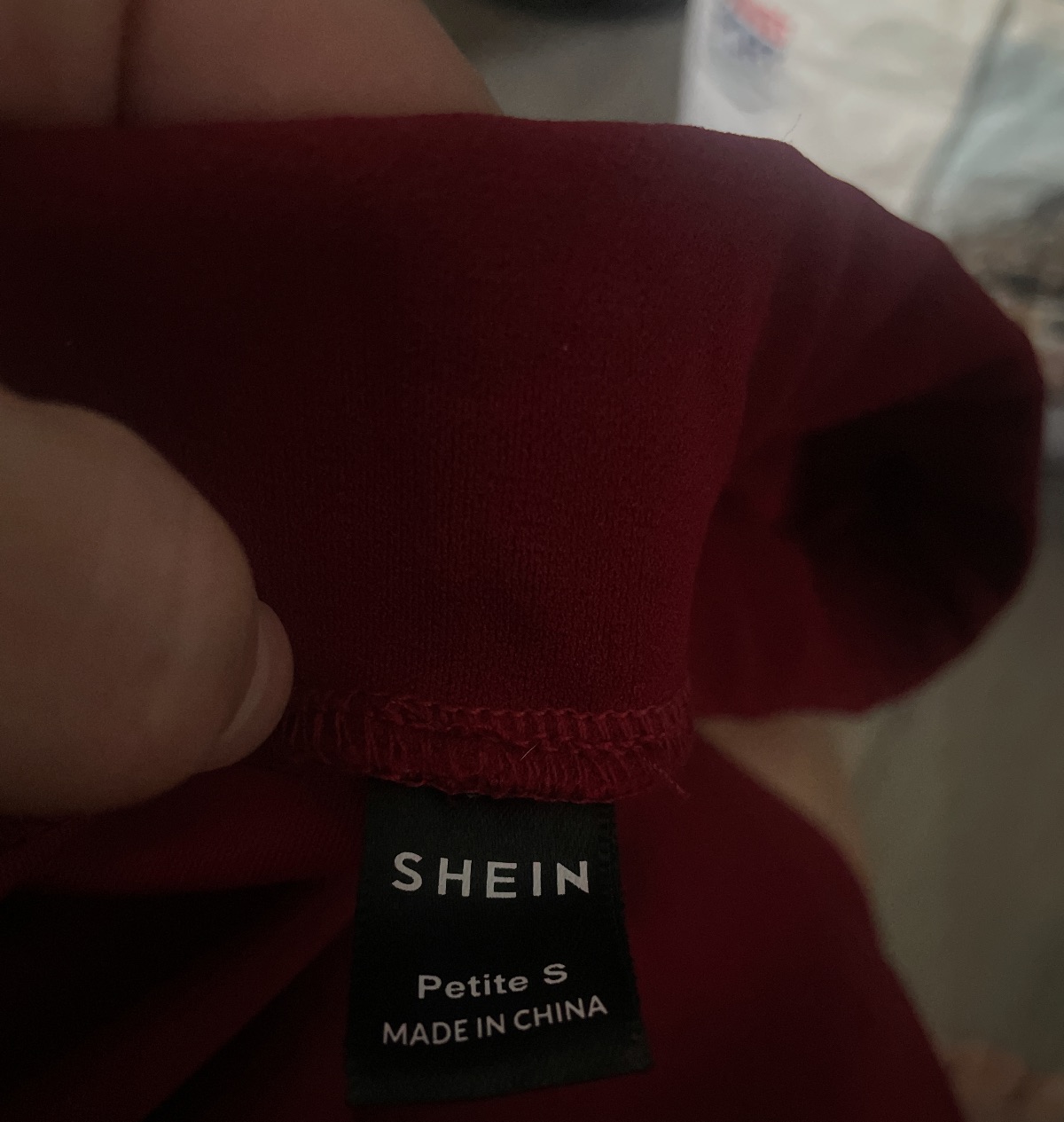 Pantalon bordeaux SHEIN neuf taille S Neuf – Shein – taille S 3