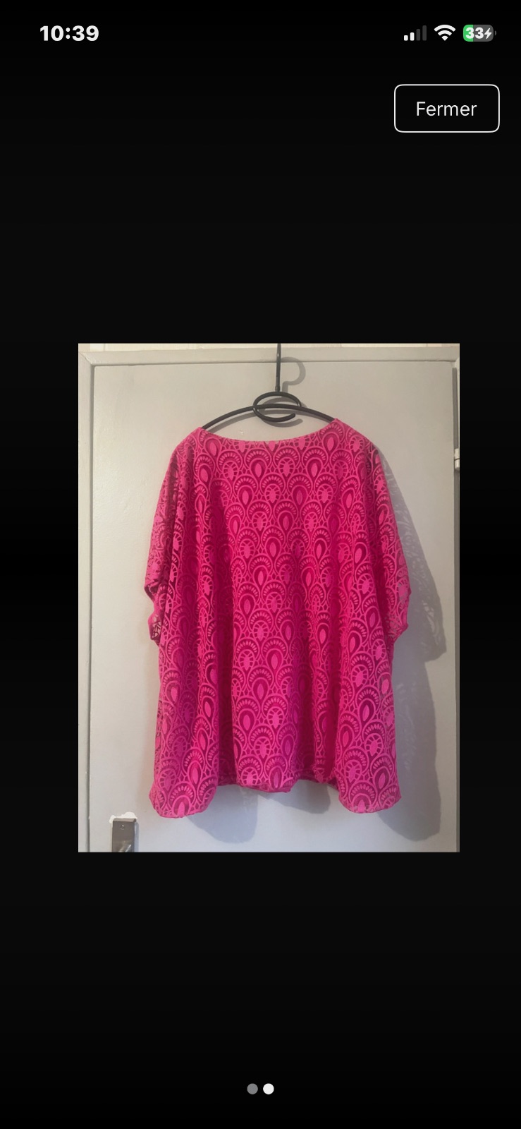 Haut rose fuchsia C&A taille XL – C&A – taille XL 3