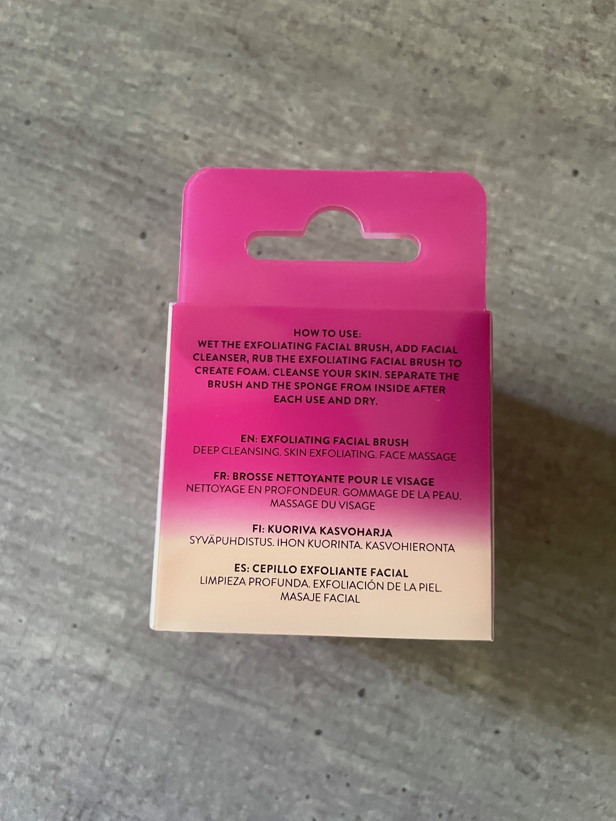 Brosse nettoyante exfoliante visage en silicone neuve – JJDK 3