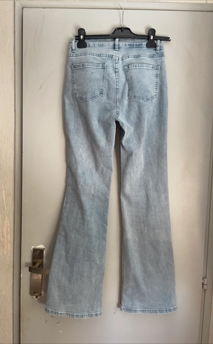 Jean flare SHEIN bleu clair – Taille S – Shein – taille 36 2