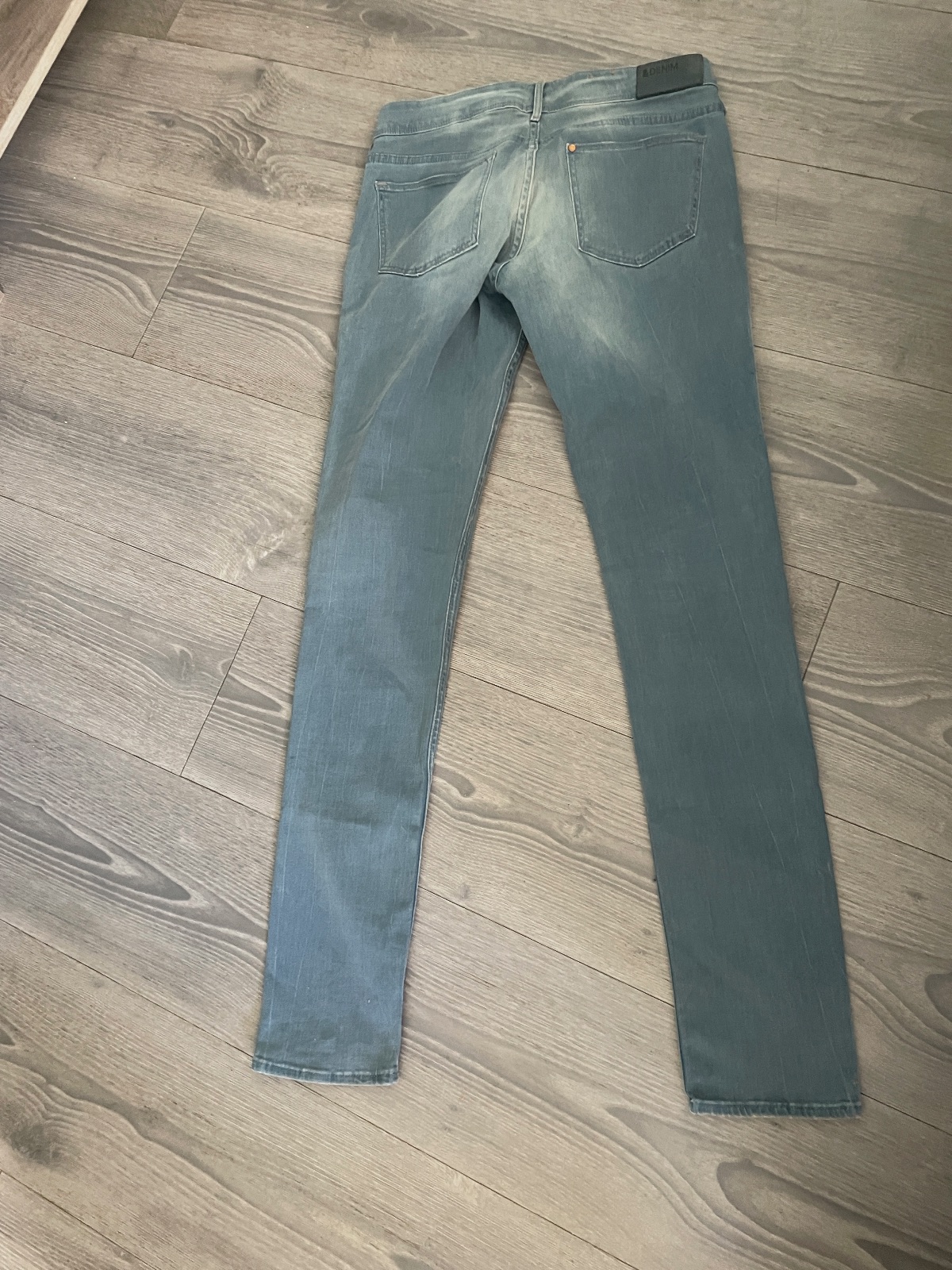 Jean skinny taille basse bleu clair – Taille 36 – Denim – taille 36 3