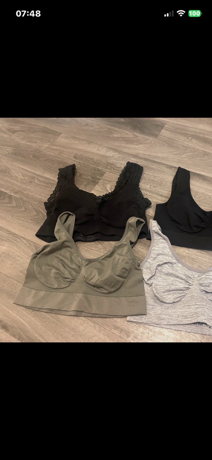 Lot de 4 brassières taille S/M – Autre – taille S 2