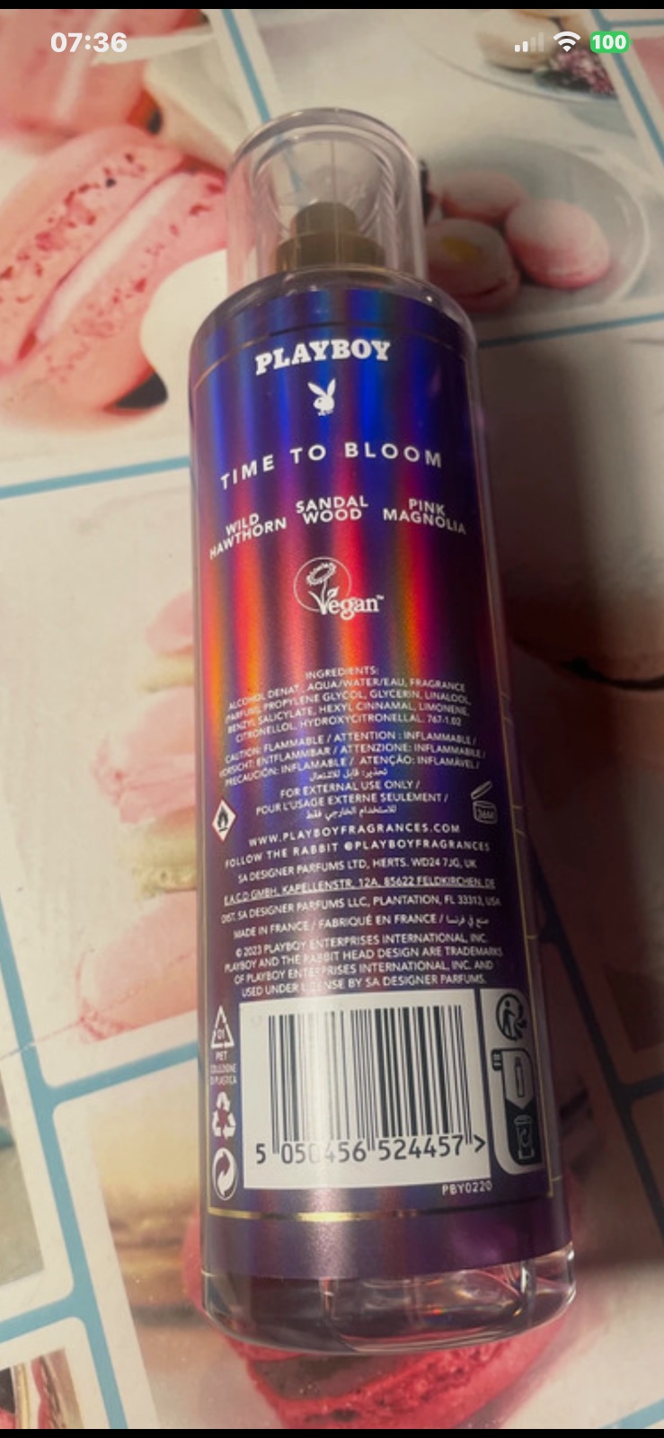 Brume parfumée Playboy Time to Bloom 250ml – Playboy 3