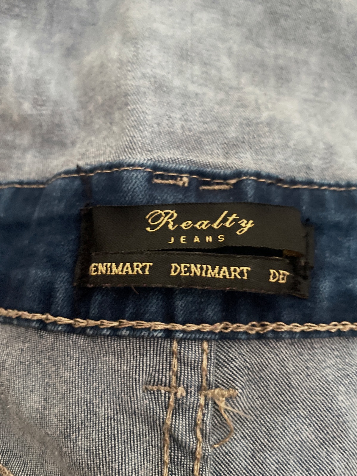 Combishort bustier en jean Realty Jeans taille L/40 – Realty Jeans – taille L 4