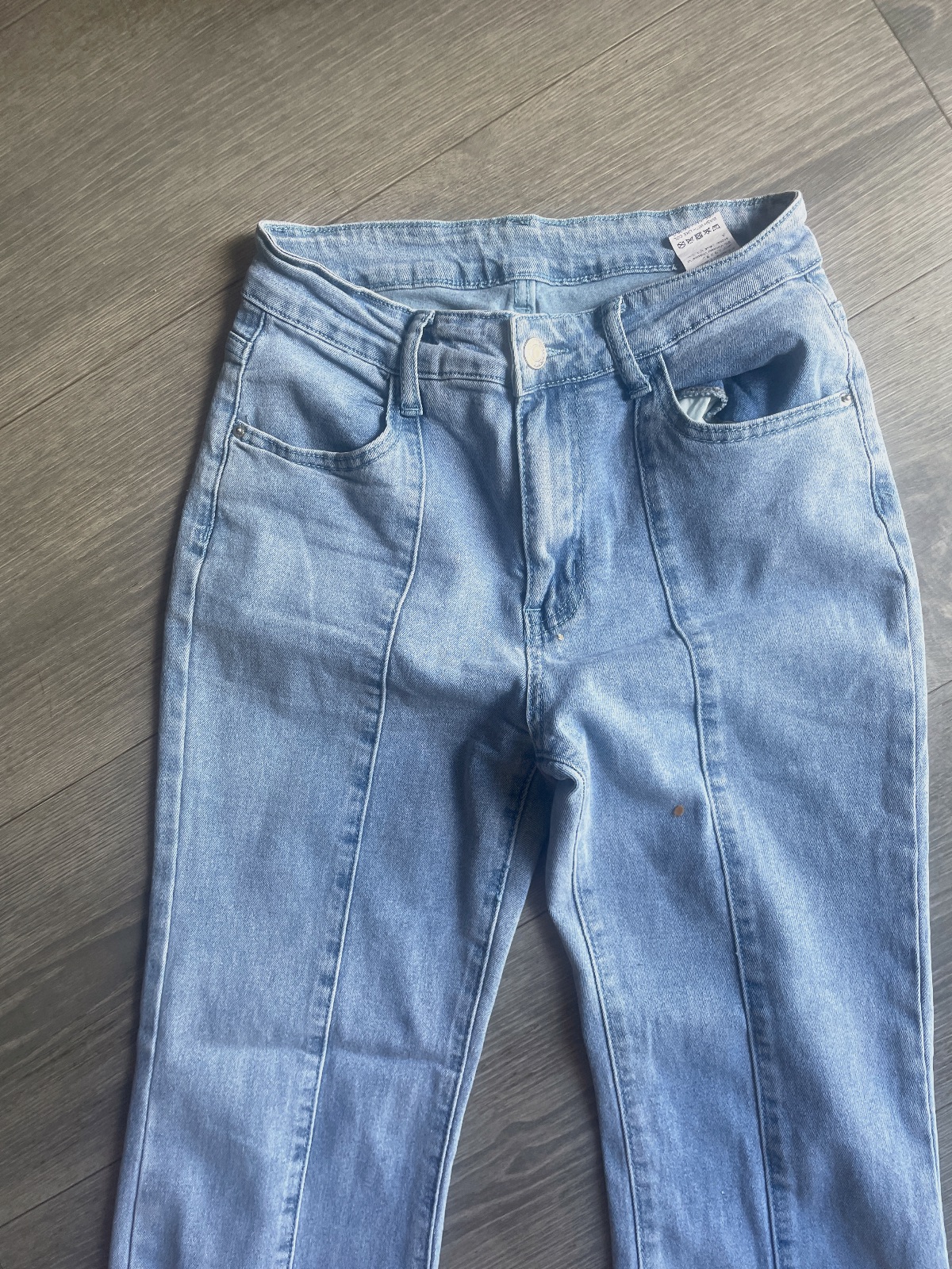 Jean flare bleu clair taille S – Shein – taille 36 2