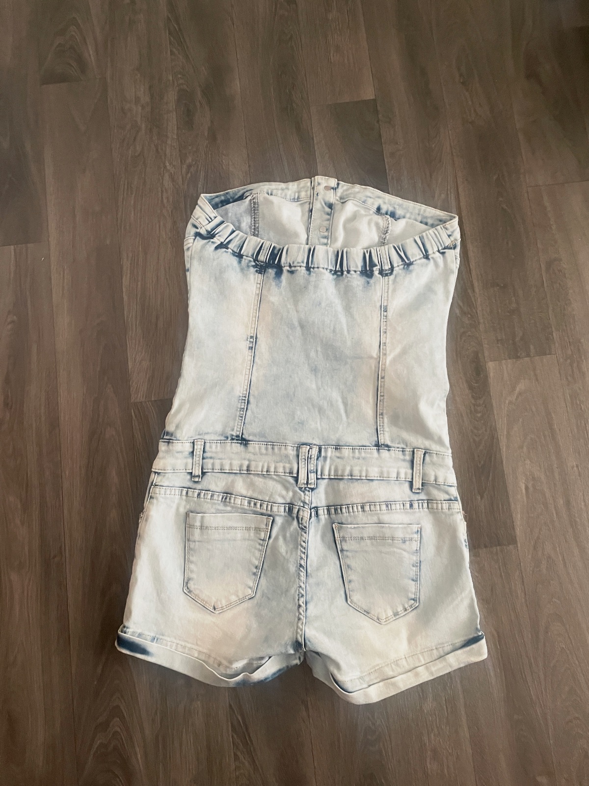 Combishort bustier en jean Realty Jeans taille L/40 – Realty Jeans – taille L 2