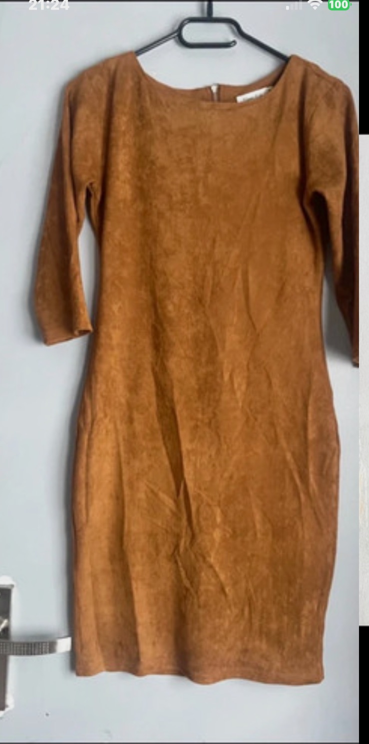 Robe camel effet suédine Noémie & Co taille M – Autre 3