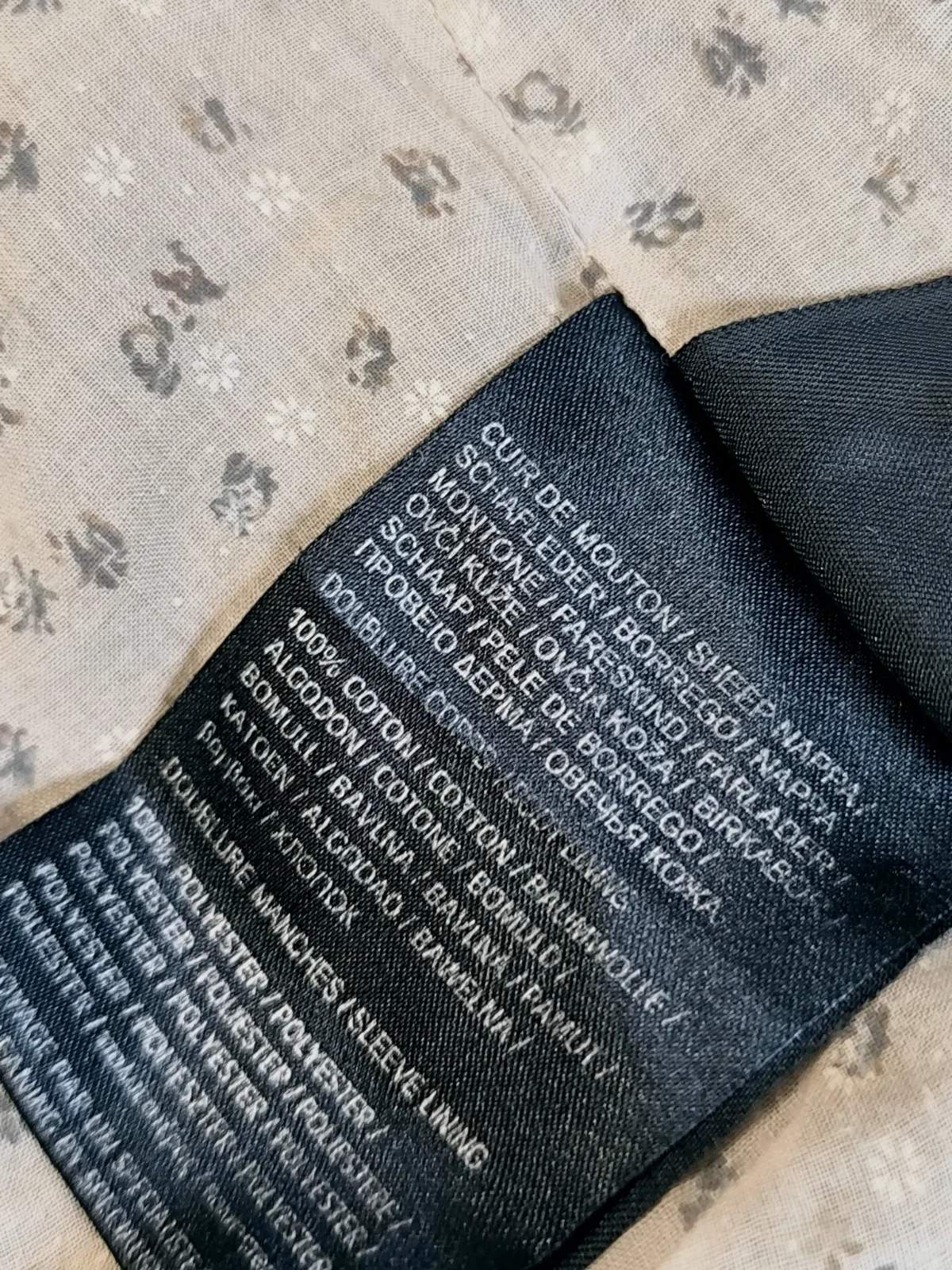 Perfecto en cuir taupe Oakwood T M ou 38 – Oakwood – taille M 6