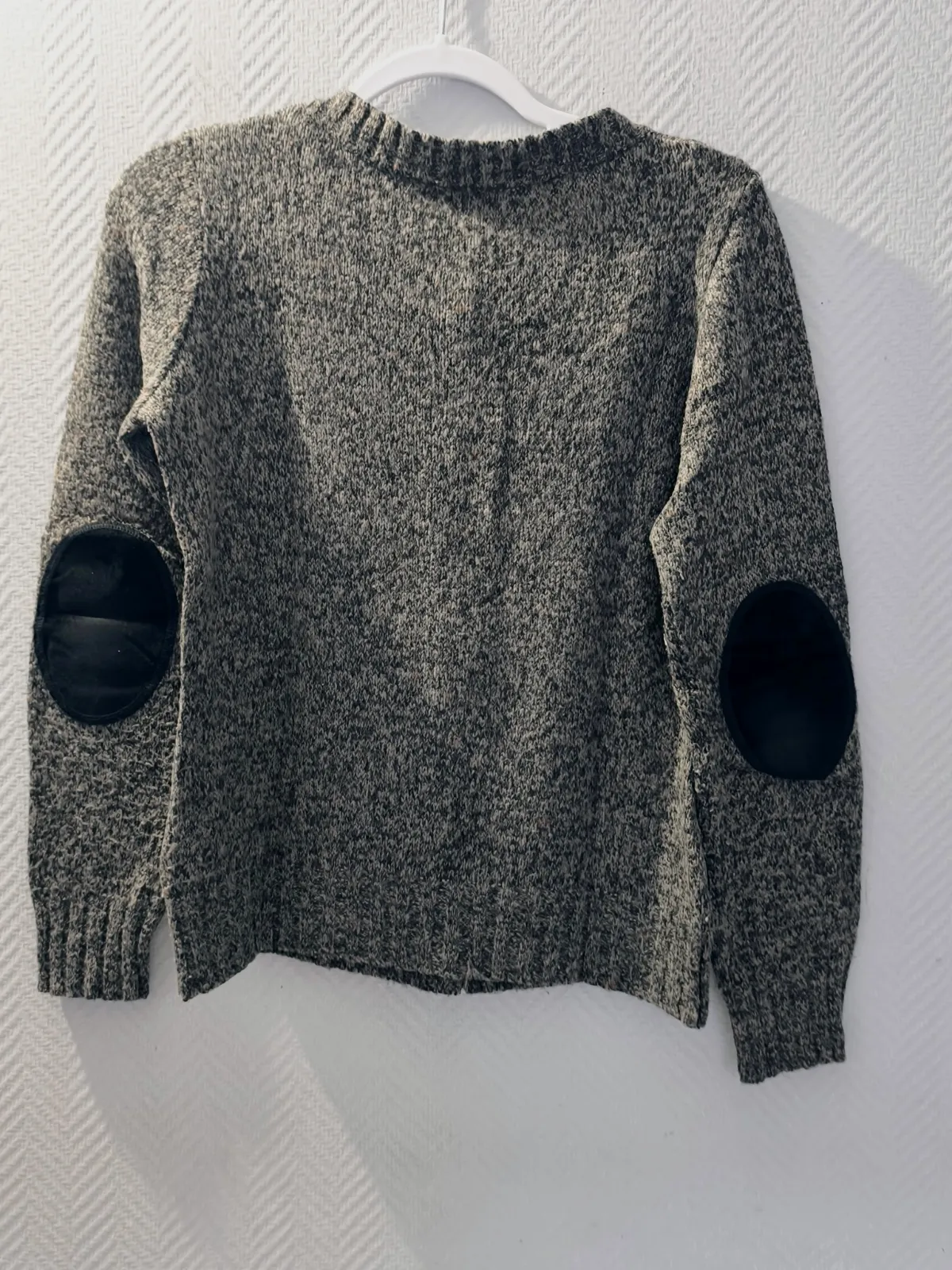 Gilet Cardigan maille en laine gris chiné Bonobo T M ou 38 – Bonobo – taille M 3
