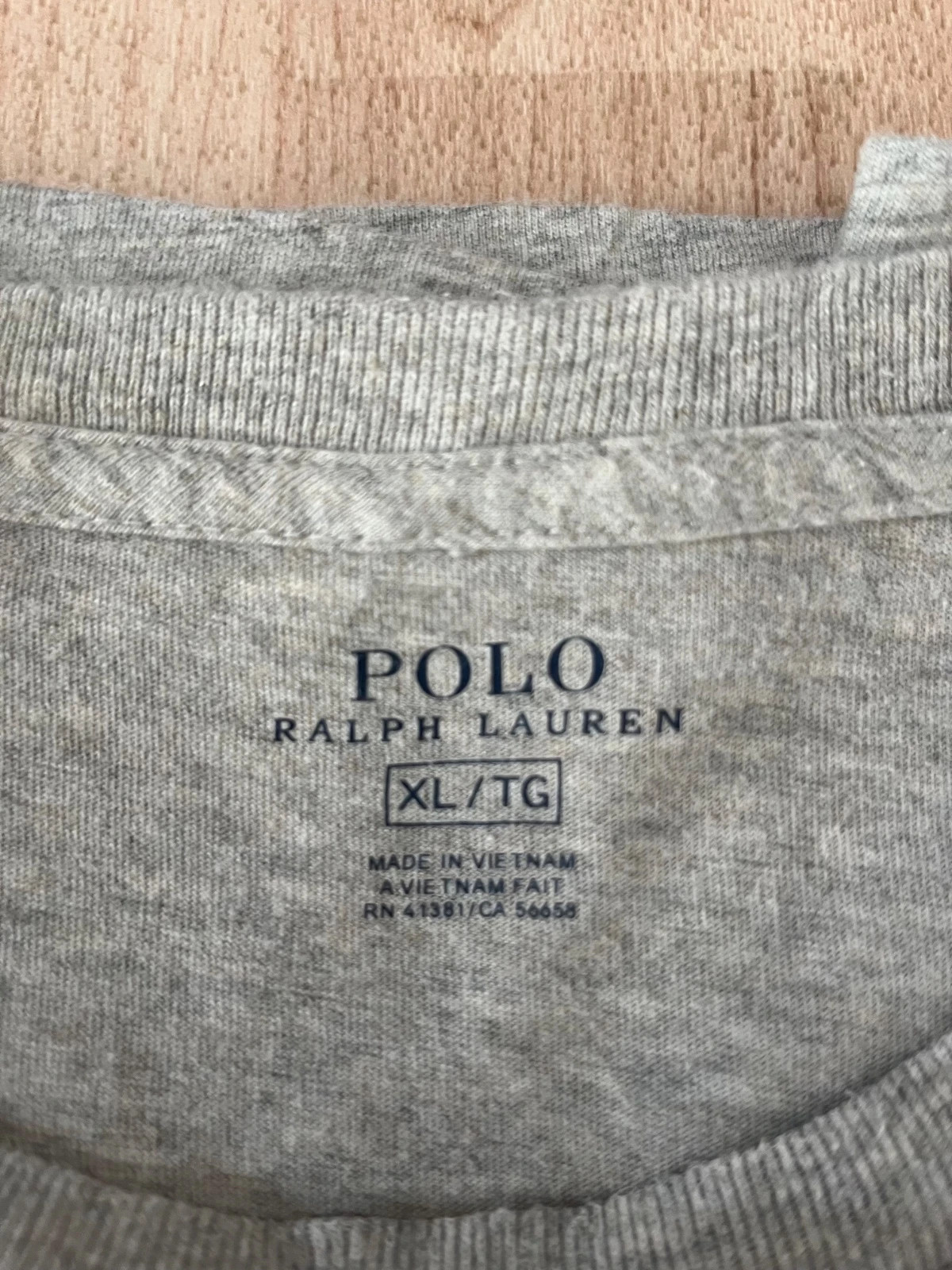 T-shirt Polo Ralph Lauren gris – Polo Ralph Lauren – taille XL 3