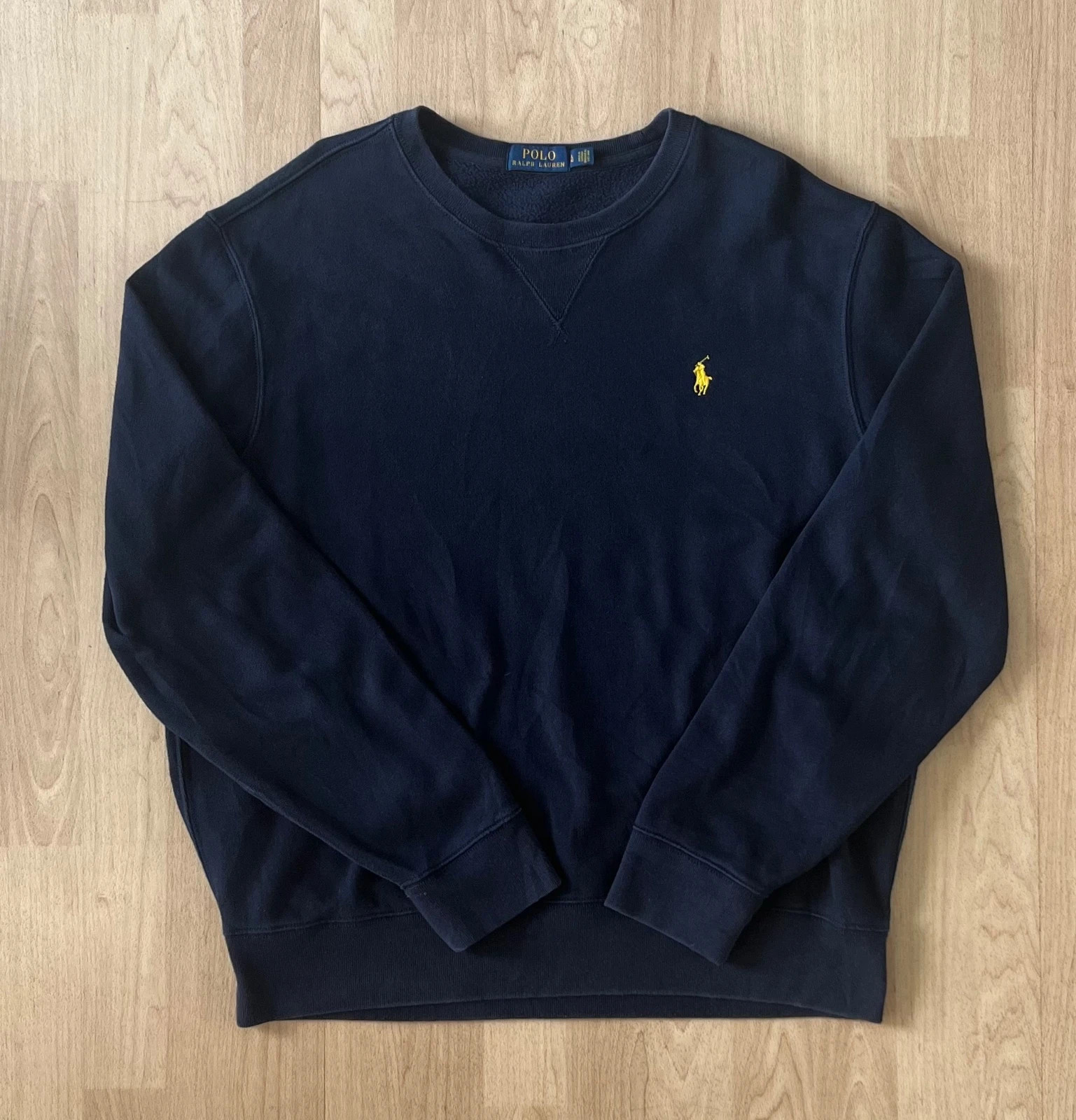 Sweat Ralph Lauren bleu marine – Polo Ralph Lauren – taille L 4