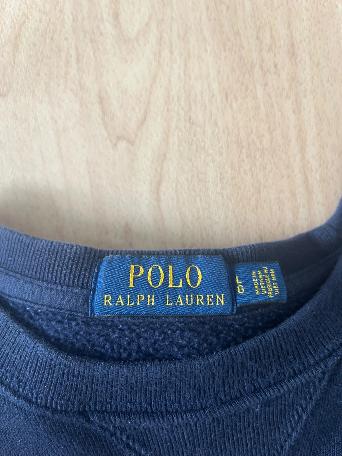 Sweat Ralph Lauren bleu marine – Polo Ralph Lauren – taille L 3