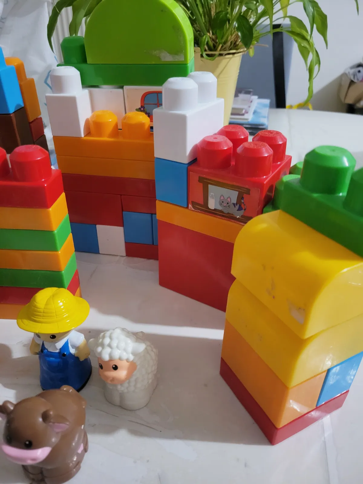 Gros lot de 85 legos mega bloks avec animaux  – Mega bloks – taille 9 mois 4