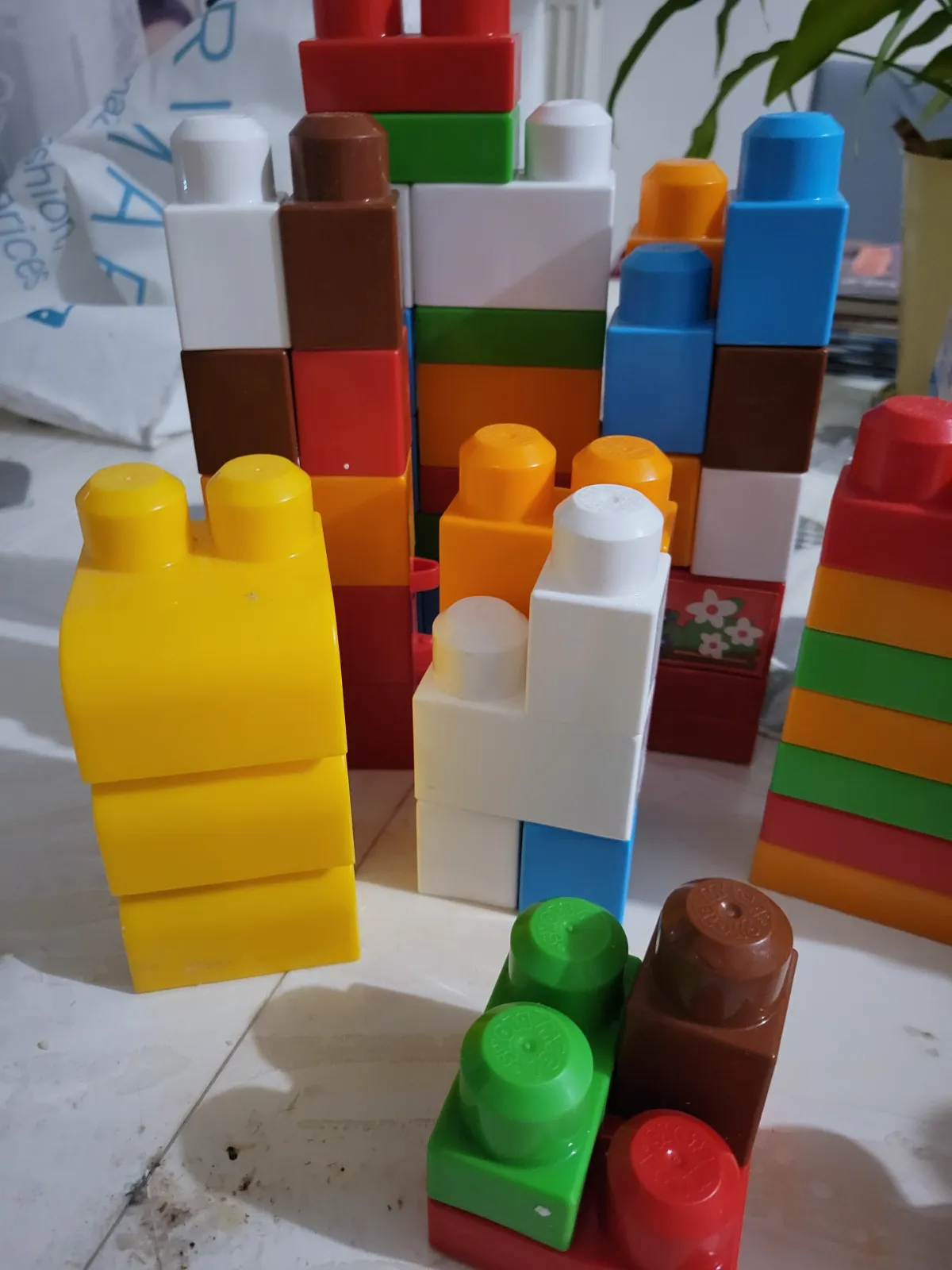 Gros lot de 85 legos mega bloks avec animaux  – Mega bloks – taille 9 mois 2