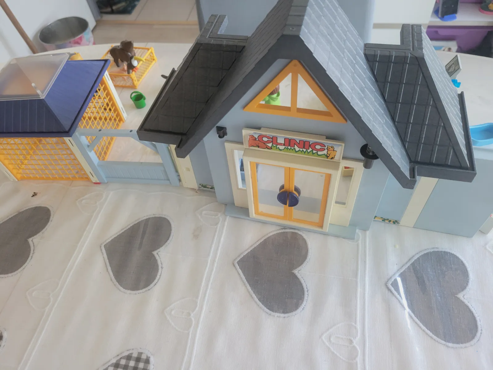 Playmobil clinique vétérinaire avec accessoires  – Playmobil – taille 5 ans 6