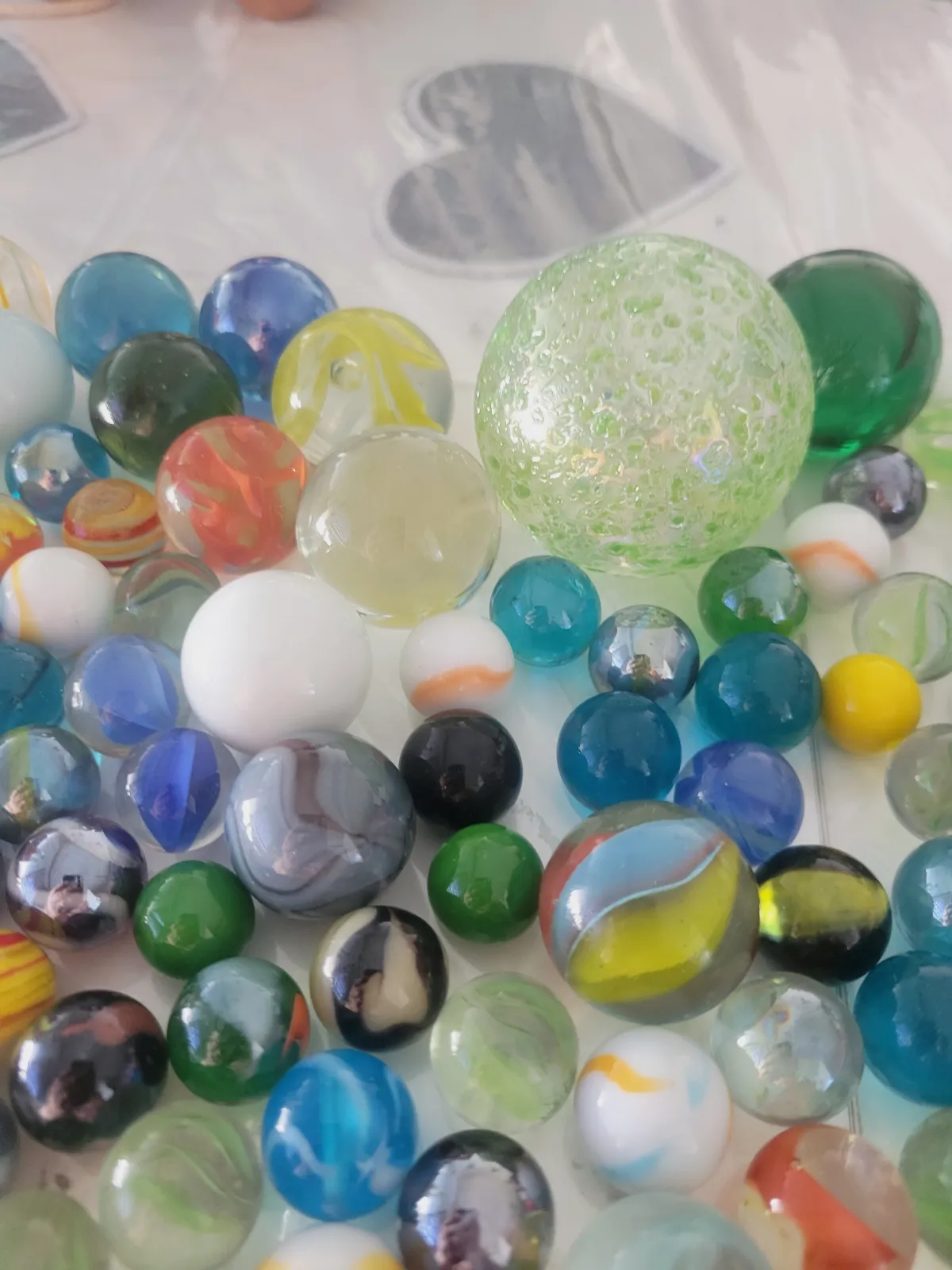 Gros lot de billes et callots  – Pas marque – taille 6 ans 5