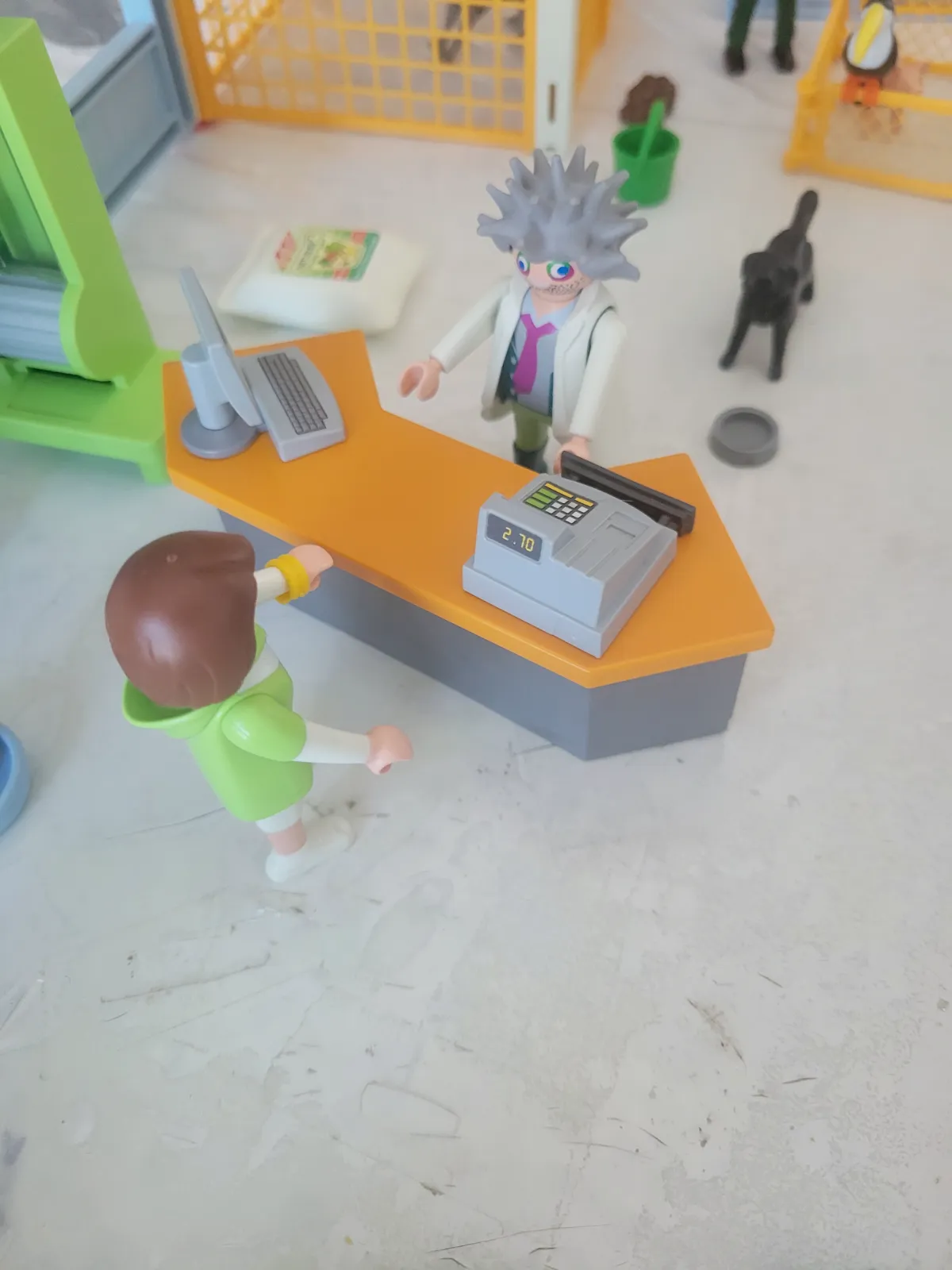 Playmobil clinique vétérinaire avec accessoires  – Playmobil – taille 5 ans 7