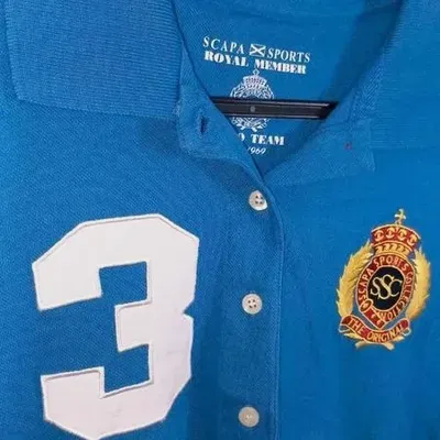 Polo Scapa Sport "Royal Member" Bleu Roi – Taille S – Très Bon État – scapa – taille S 5