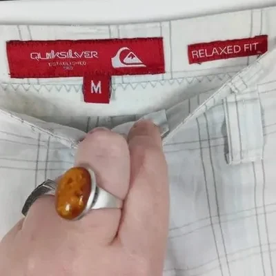 Bermuda Quiksilver "Relaxed Fit" à Carreaux – Taille M – Quiksilver – taille M 2