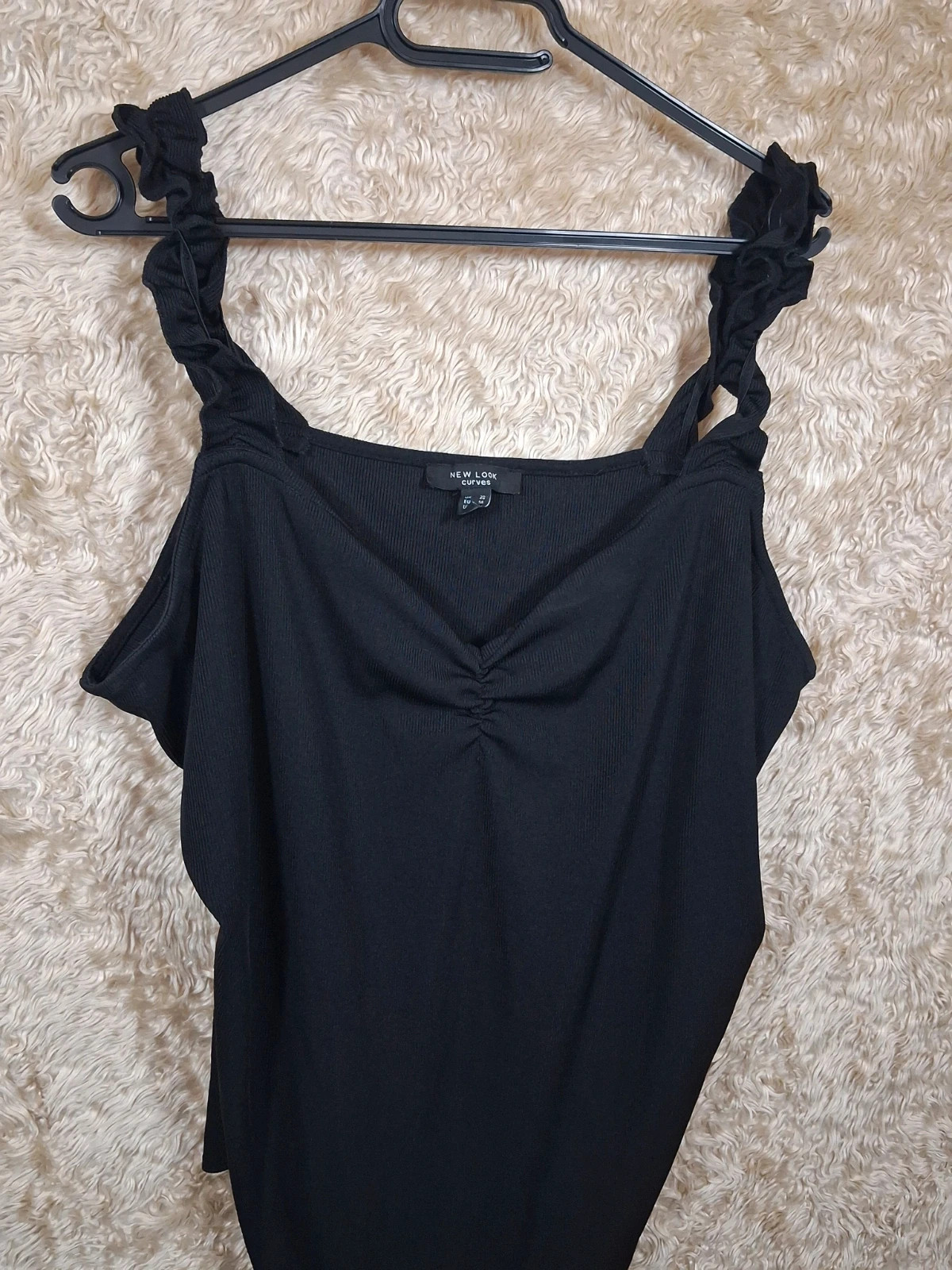 Body New Look Curves noir épaules dénudées taille 56 – New Look Curves – taille 8XL / 56 / 28 2