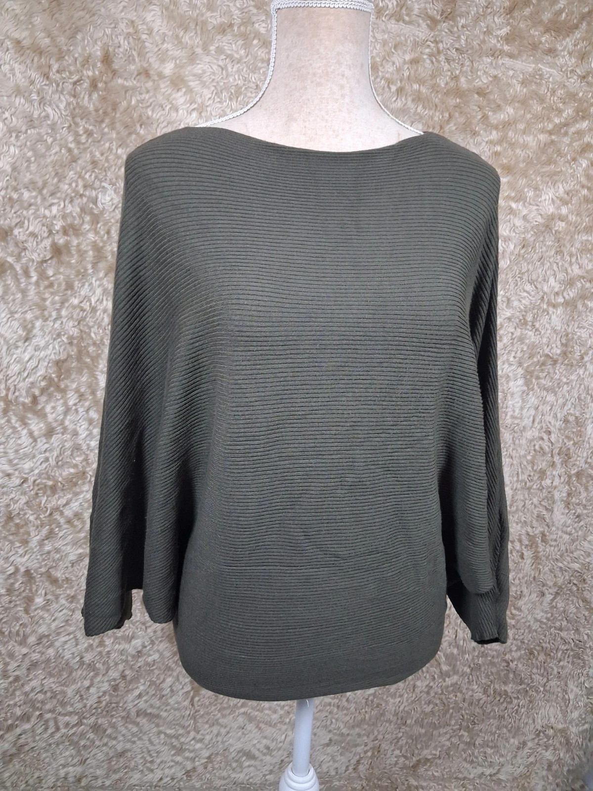 Pull Urban by Gémo kaki manches chauve-souris taille S – Urban By Gemo – taille S / 36 / 8 2