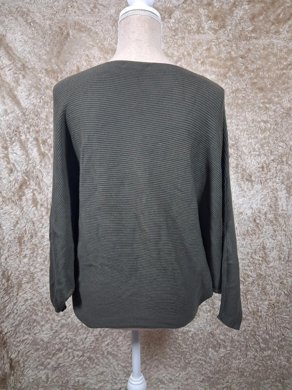 Pull Urban by Gémo kaki manches chauve-souris taille S – Urban By Gemo – taille S / 36 / 8 5