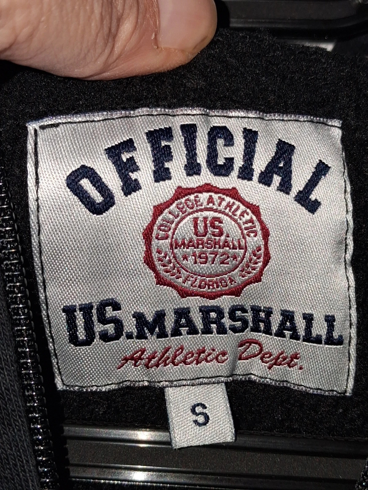 Sweat-shirt zippé US Marshall homme noir et doré - Taille S (36) – US.Marshall – taille S 5