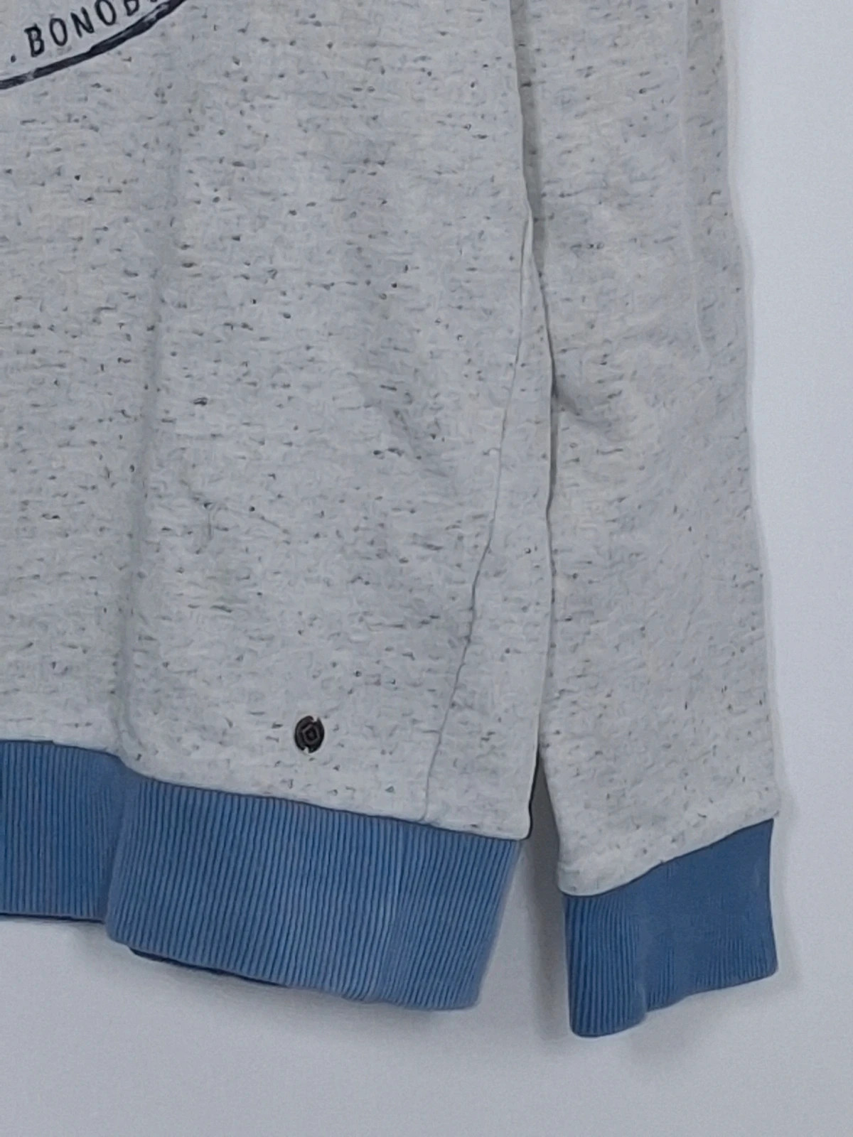 Sweat gris chiné imprimé Japan Bonobo jeans taille M – Bonobo – taille M 4