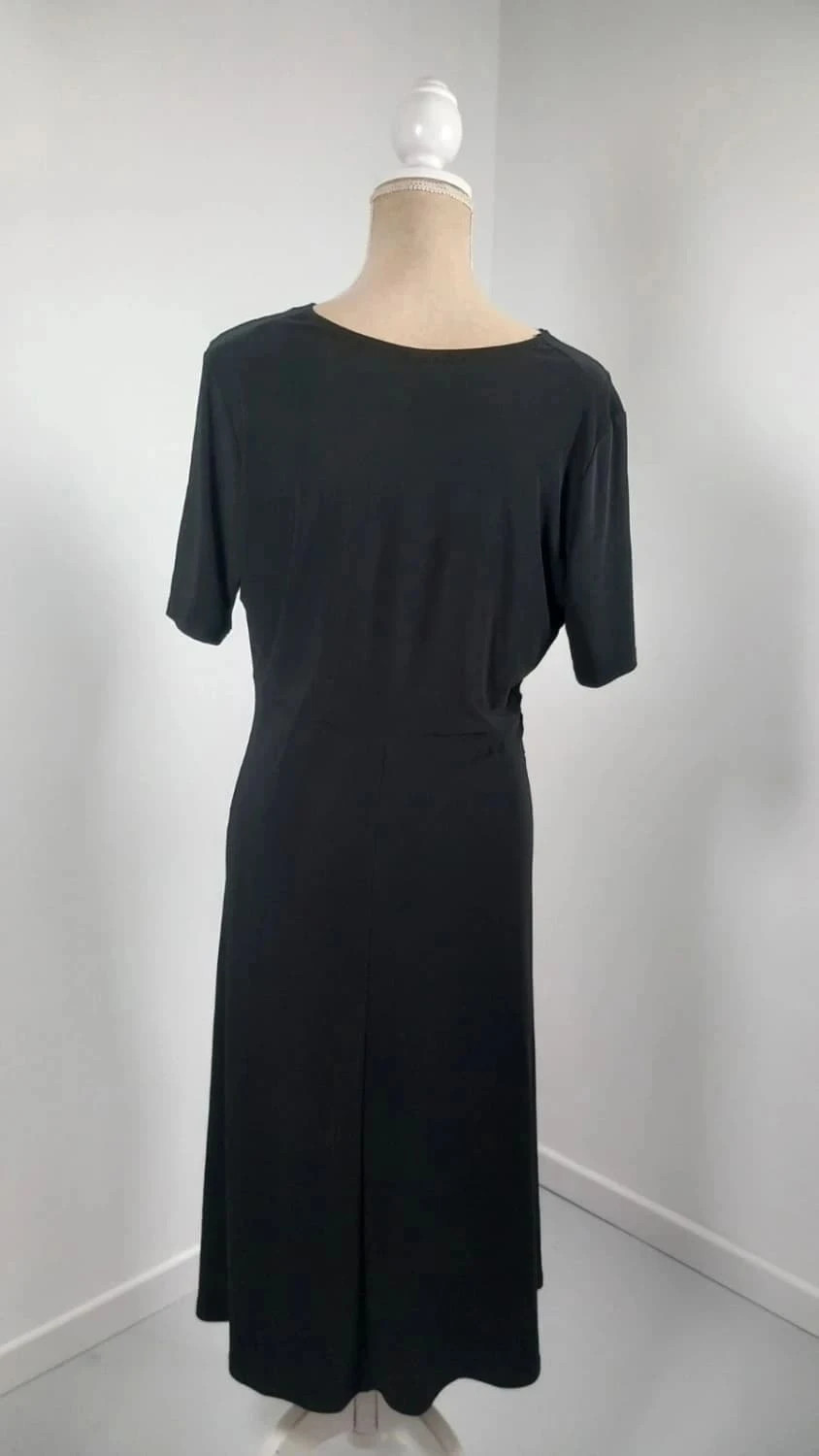 Robe de Soirée Noire Damart Chic - Neuve - Taille 42 (Extensible) – Damart – taille XL / 42 / 14 5