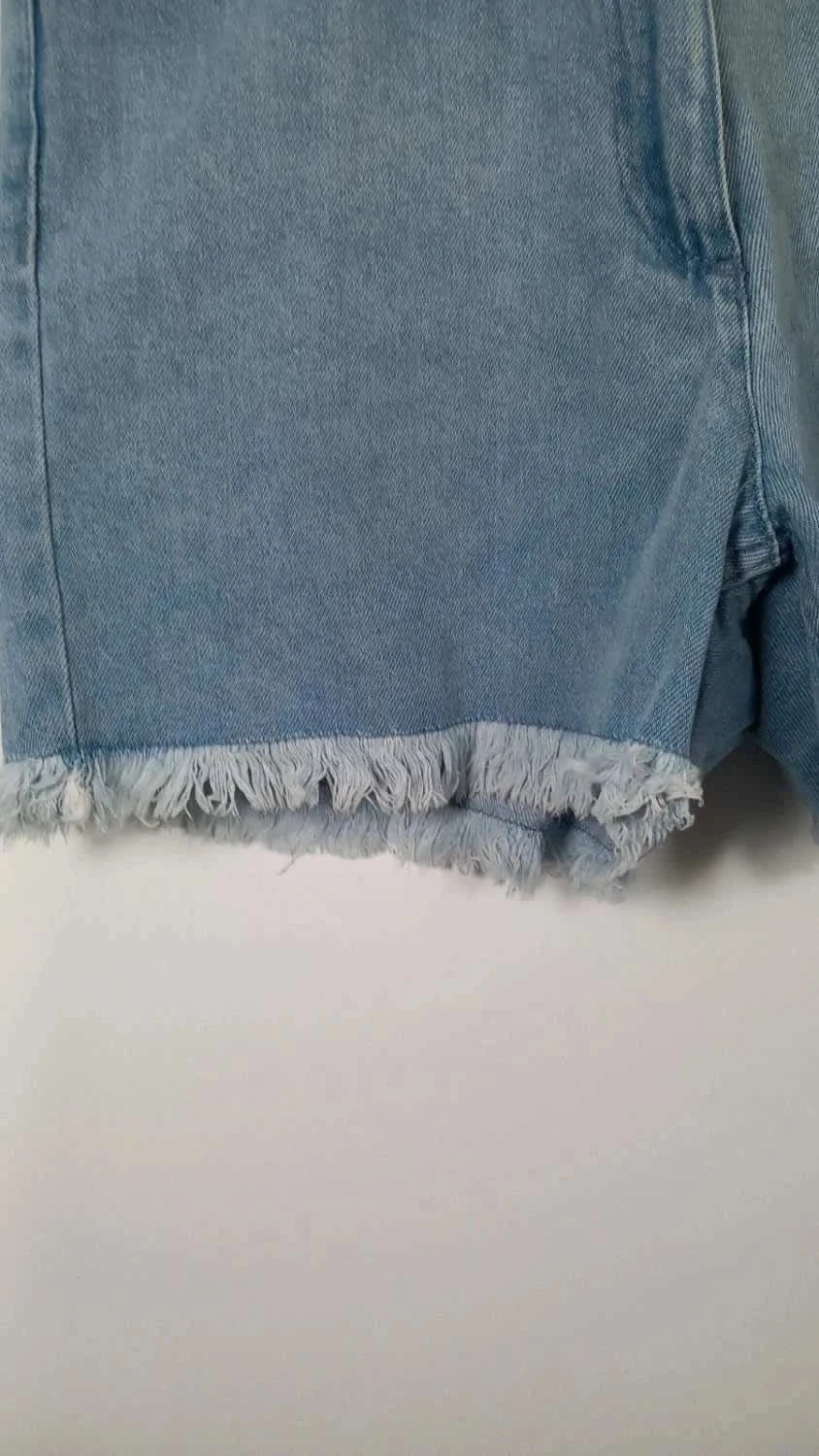 Short en Jean Effiloché - Weekend Vibes - Taille M - État Impeccable – weekend vibes – taille M / 38 / 10 3