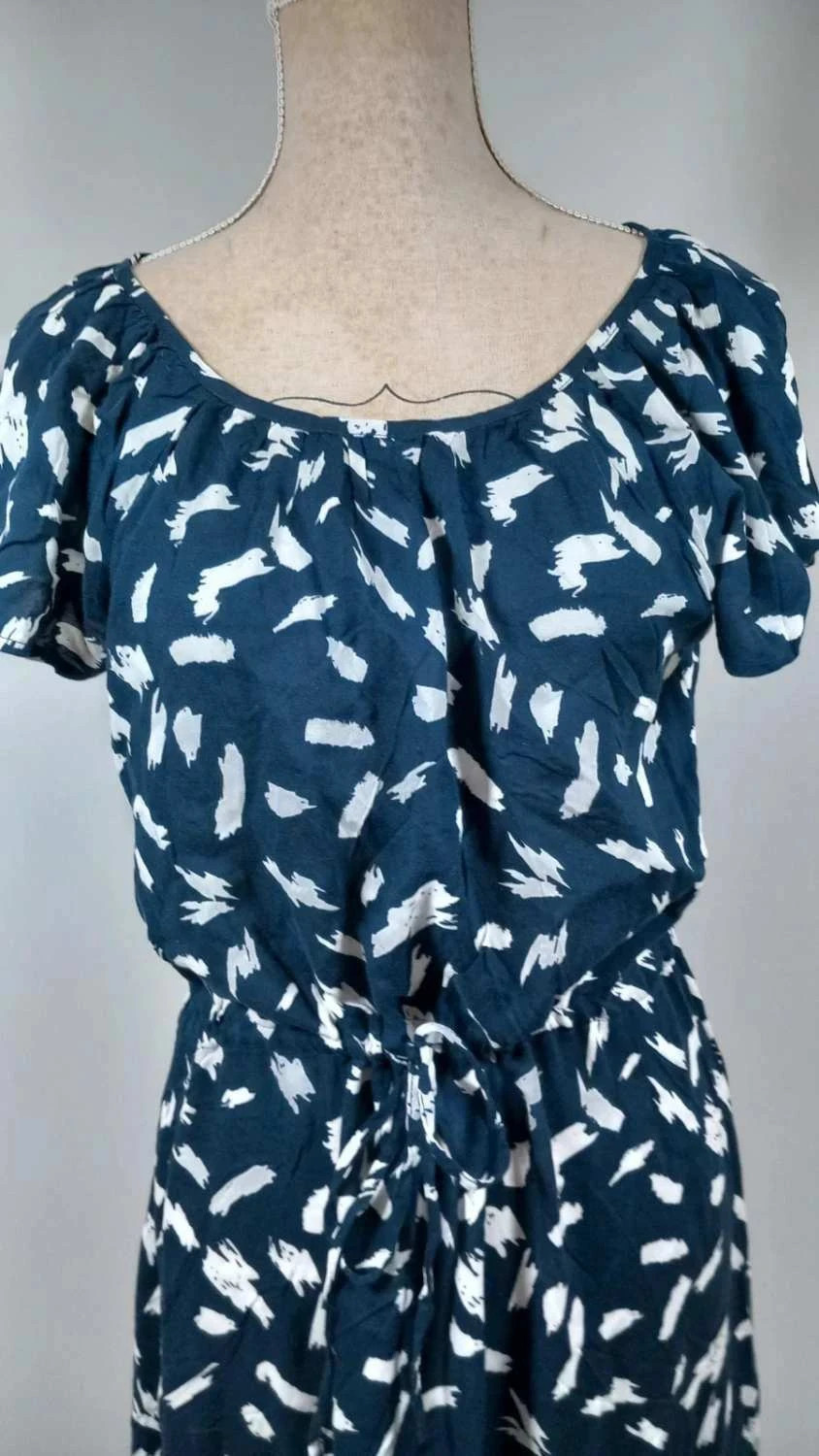 Robe d'été Up2 fashion Bleue & Blanche - Taille 40 - NEUVE - 100% Viscose – UP2FASHION – taille L / 40 / 12 3
